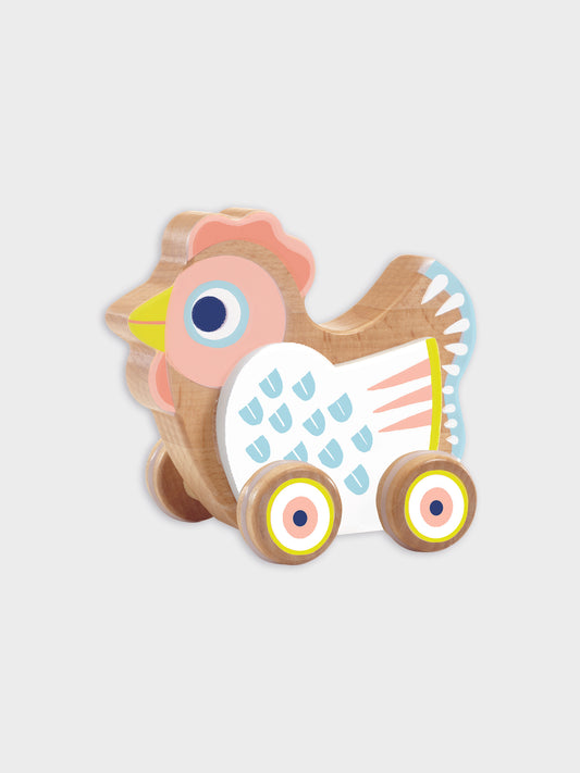 Gallina multicolor per bambini,Djeco,DJ06130