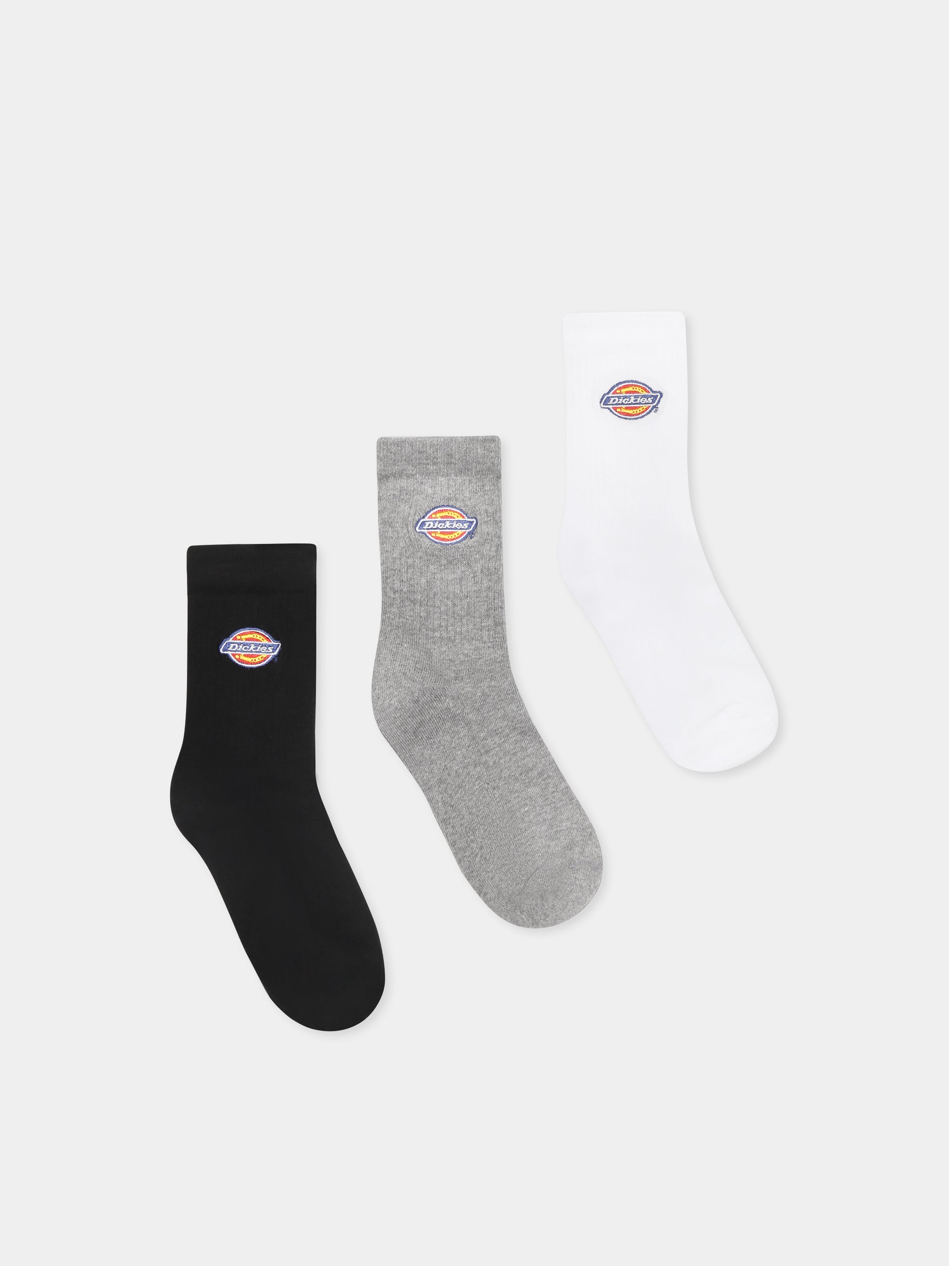Set calze multicolor per bambino con logo,Dickies,DK0A4Z6UGYM1