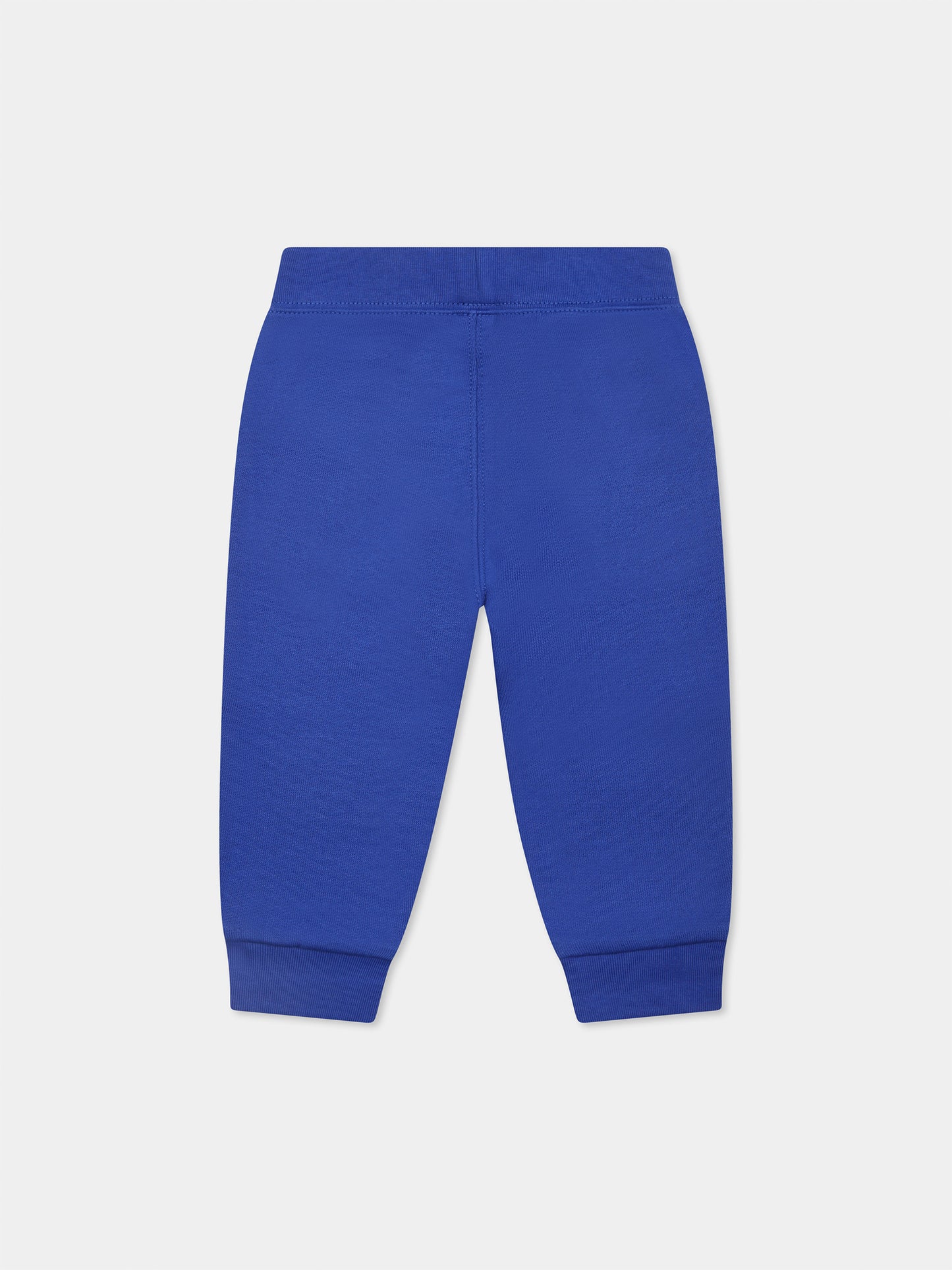 Blue sweatshirt for baby boy with horse