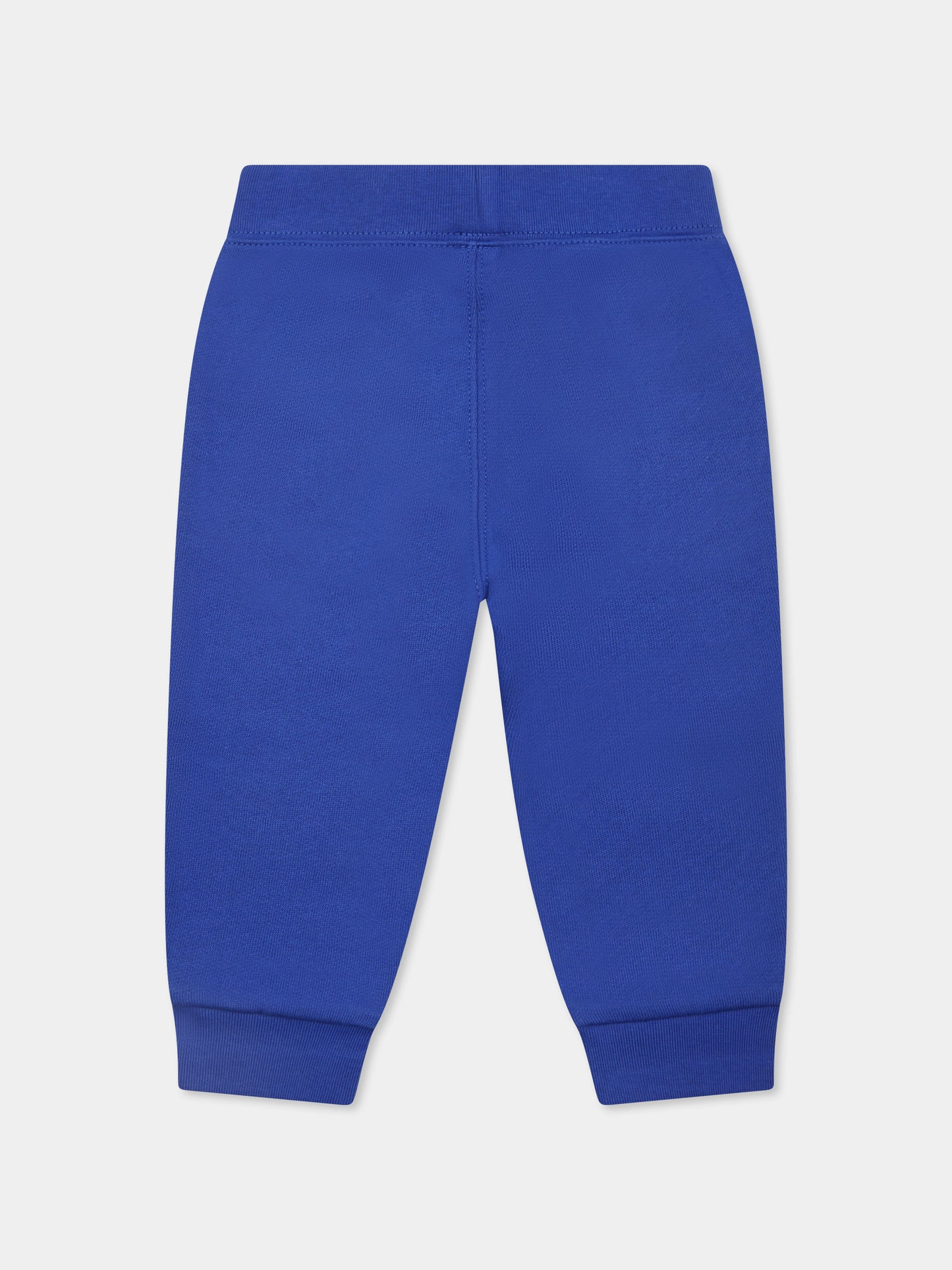 Pantaloni blu per neonato con cavallino,Ralph Lauren Kids,799362011 TRAVEL BLUE