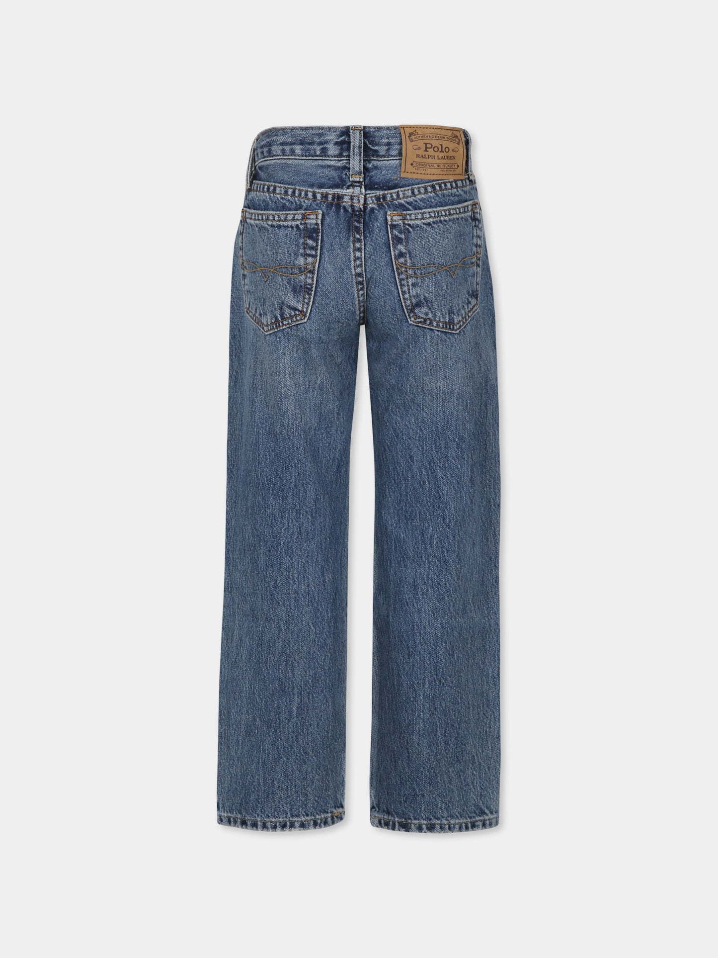 Jeans denim per bambino,Ralph Lauren Kids,917223001 PIERSON INDIGO