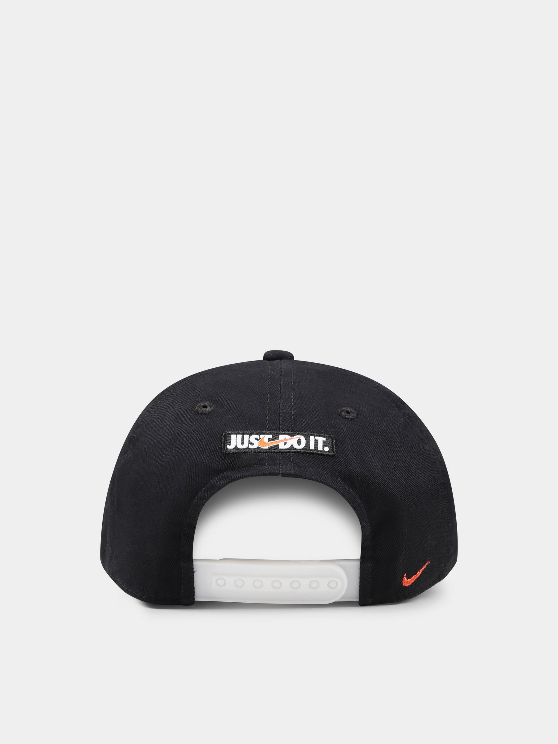 Cappello nero per bambini con logo e patch,Nike,8A3121 023