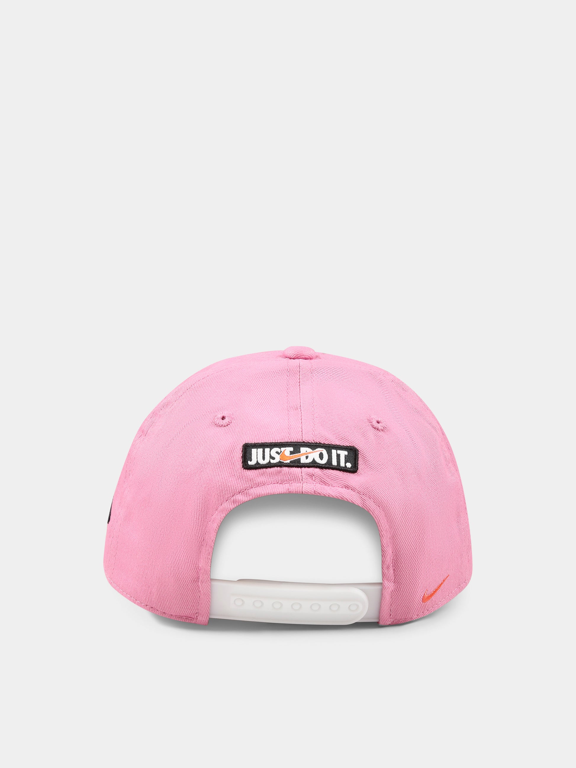 Cappello rosa per bambina con logo e patch,Nike,8A3121 ACG