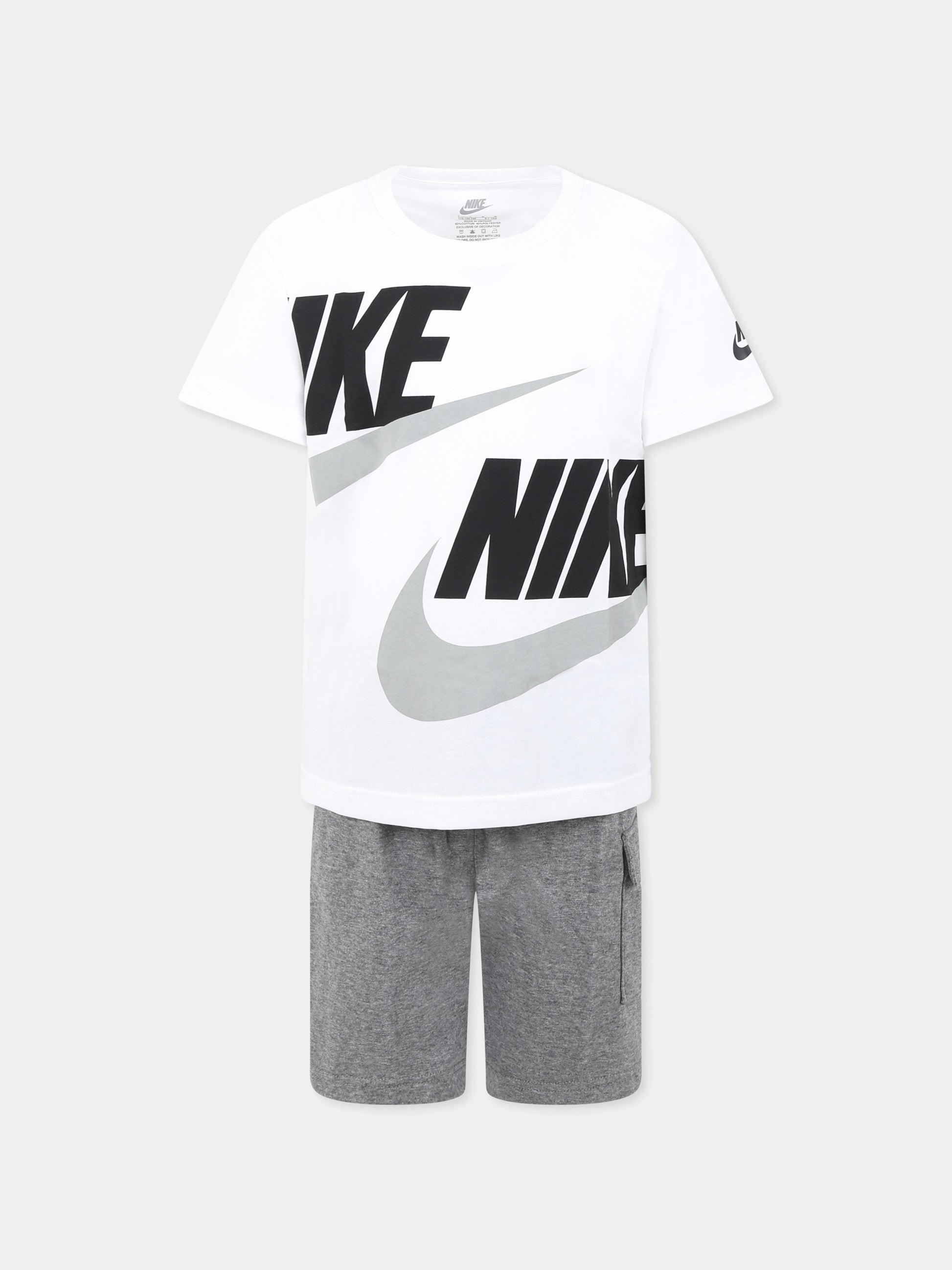 Completo multicolor per bambino con logo,Nike,86J213 GEH