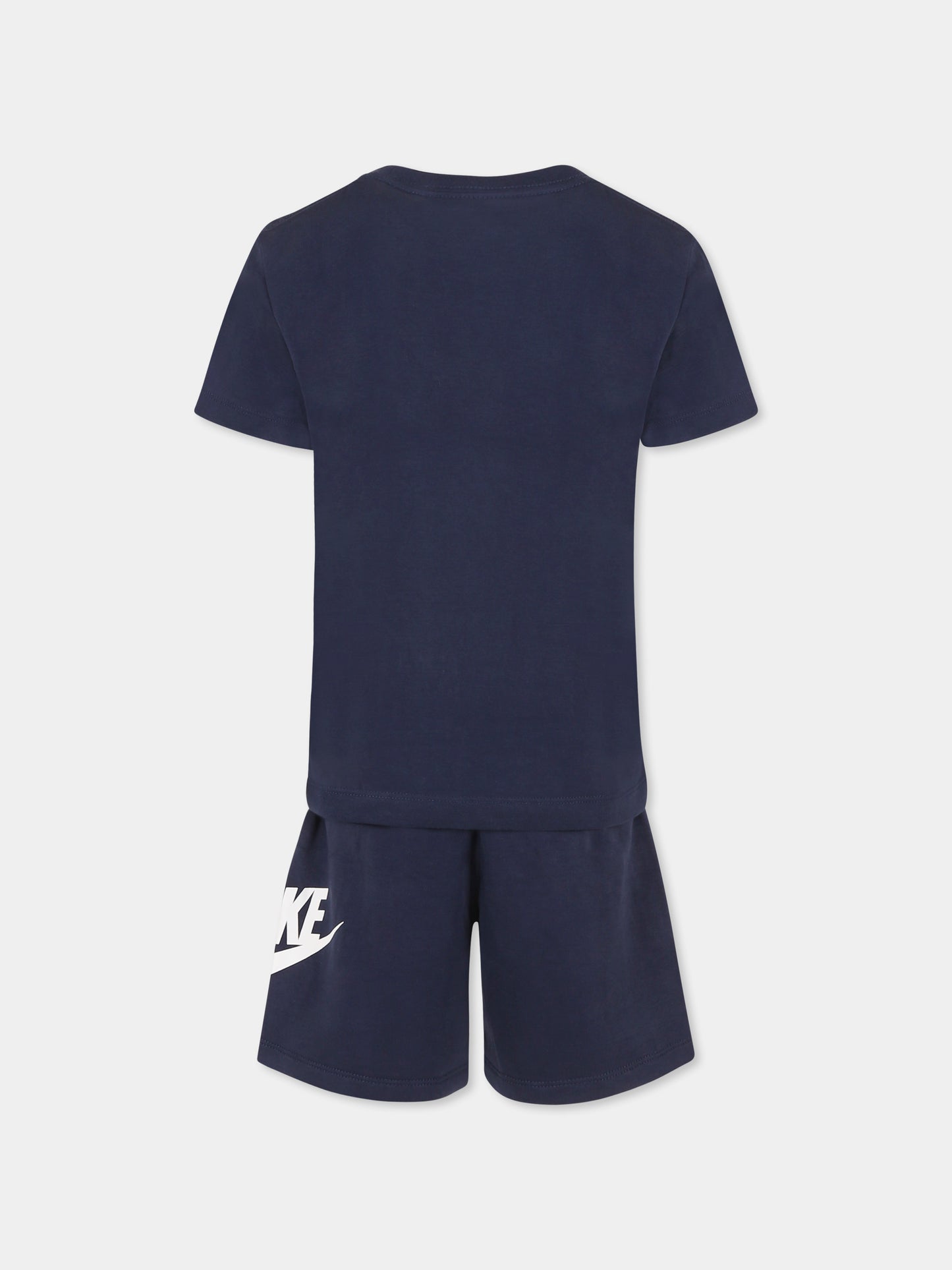 Completo blu per bambino con logo,Nike,86L596 U90