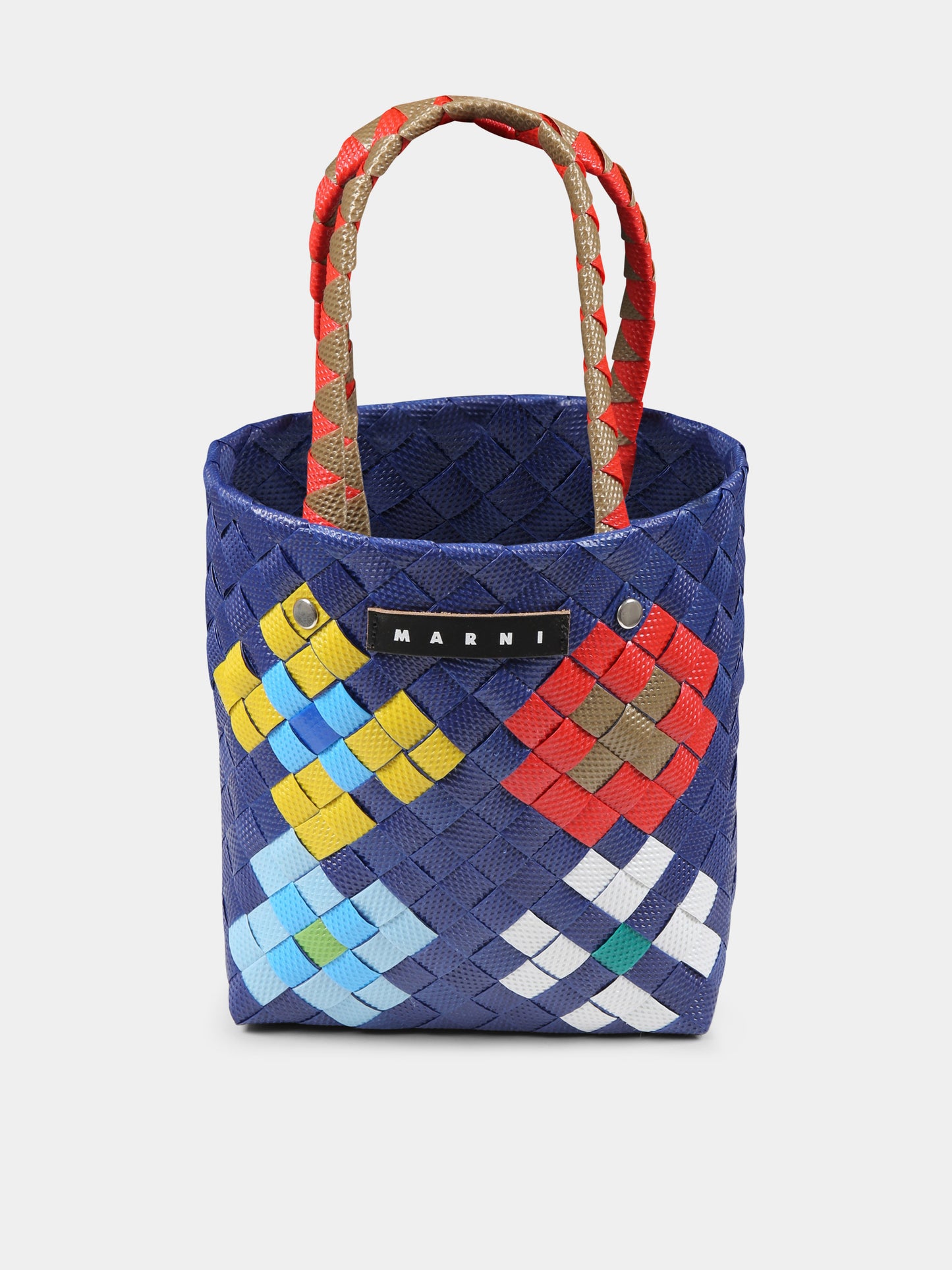 Blue bag for girl with logo