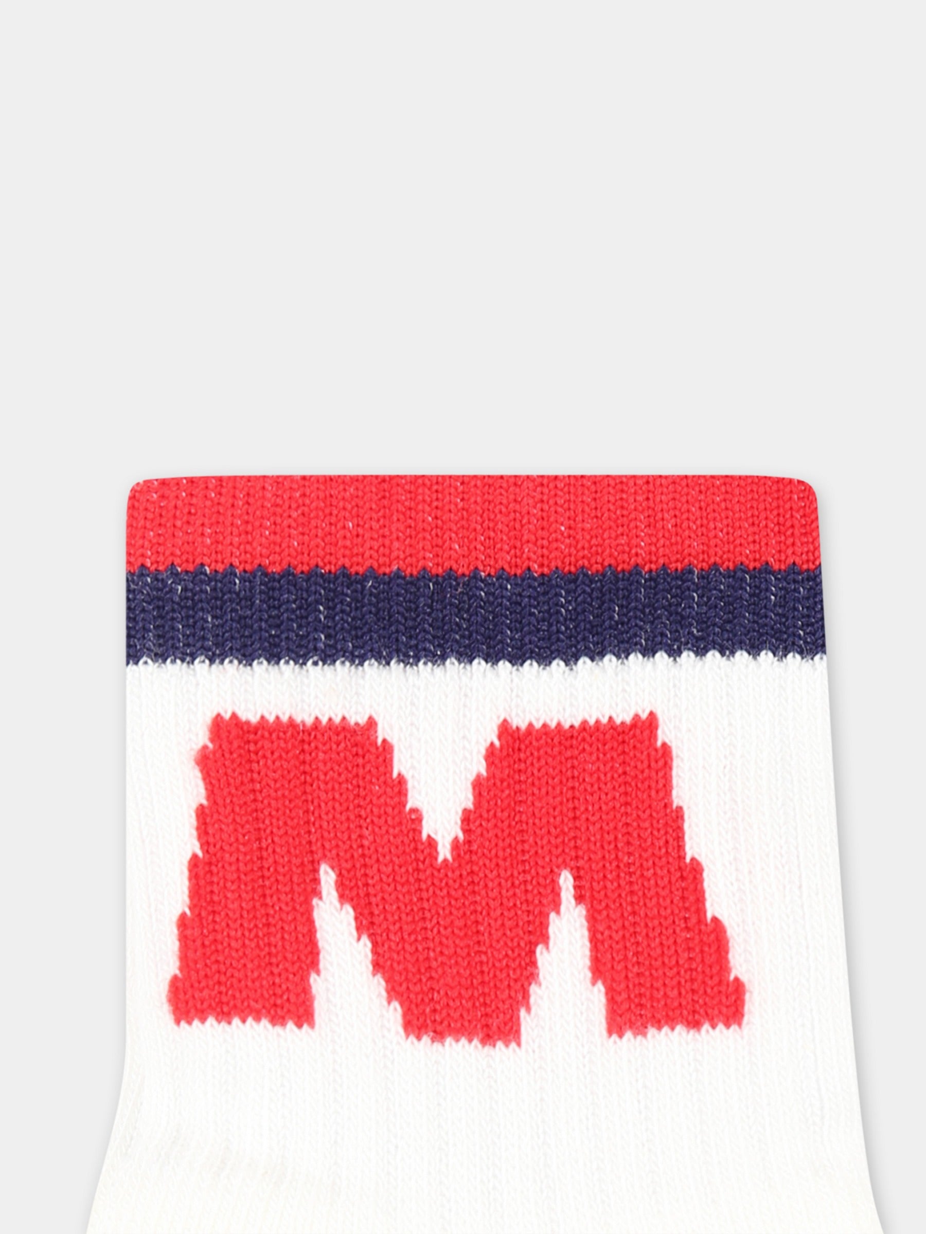 Calze bianche per neonato con logo,Marni Kids,M01468 M00U1 MZ35B 0M100