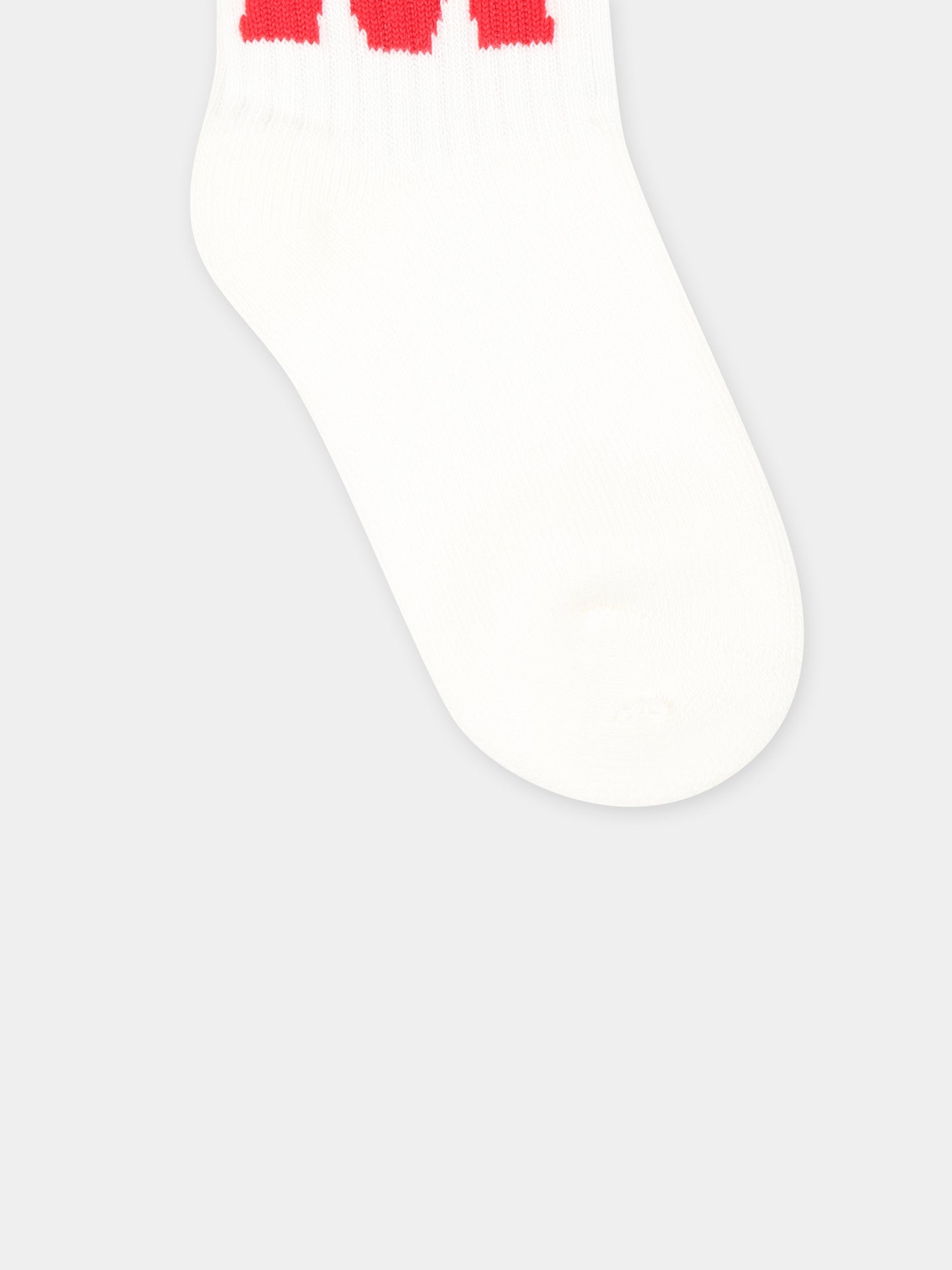 Calze bianche per neonato con logo,Marni Kids,M01468 M00U1 MZ35B 0M100