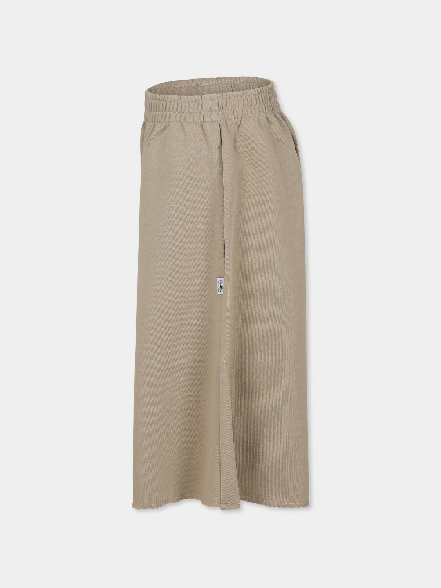 Pantaloni beige per bambini,Mm6 Maison Margiela,M60744 MM006 MM6P168U M6709