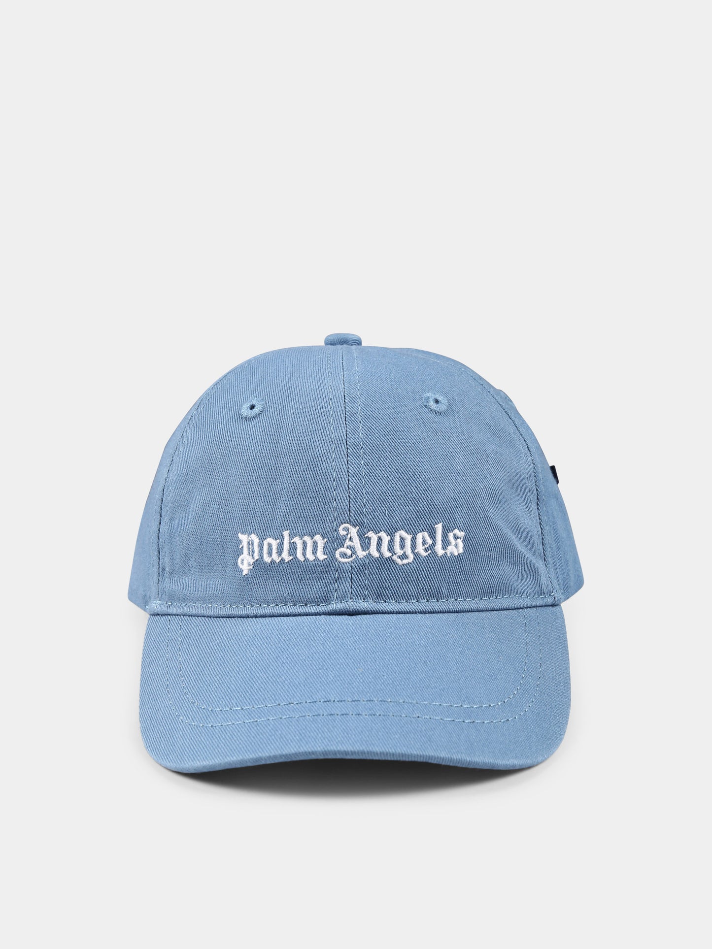 Light blue hat for boy with logo