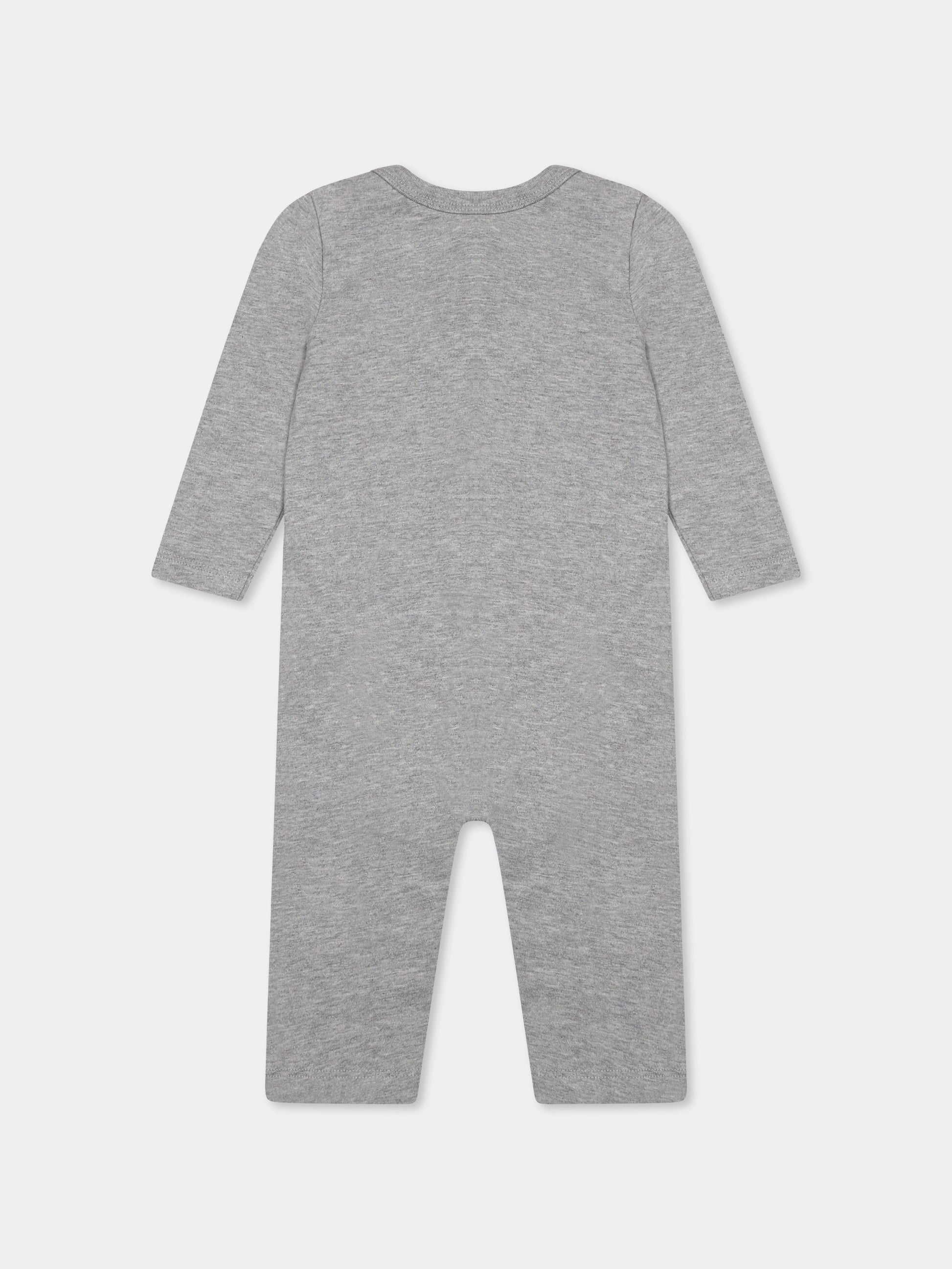 Set tutina grigia per neonato con logo,Off White,OB2X001S25JER0010810