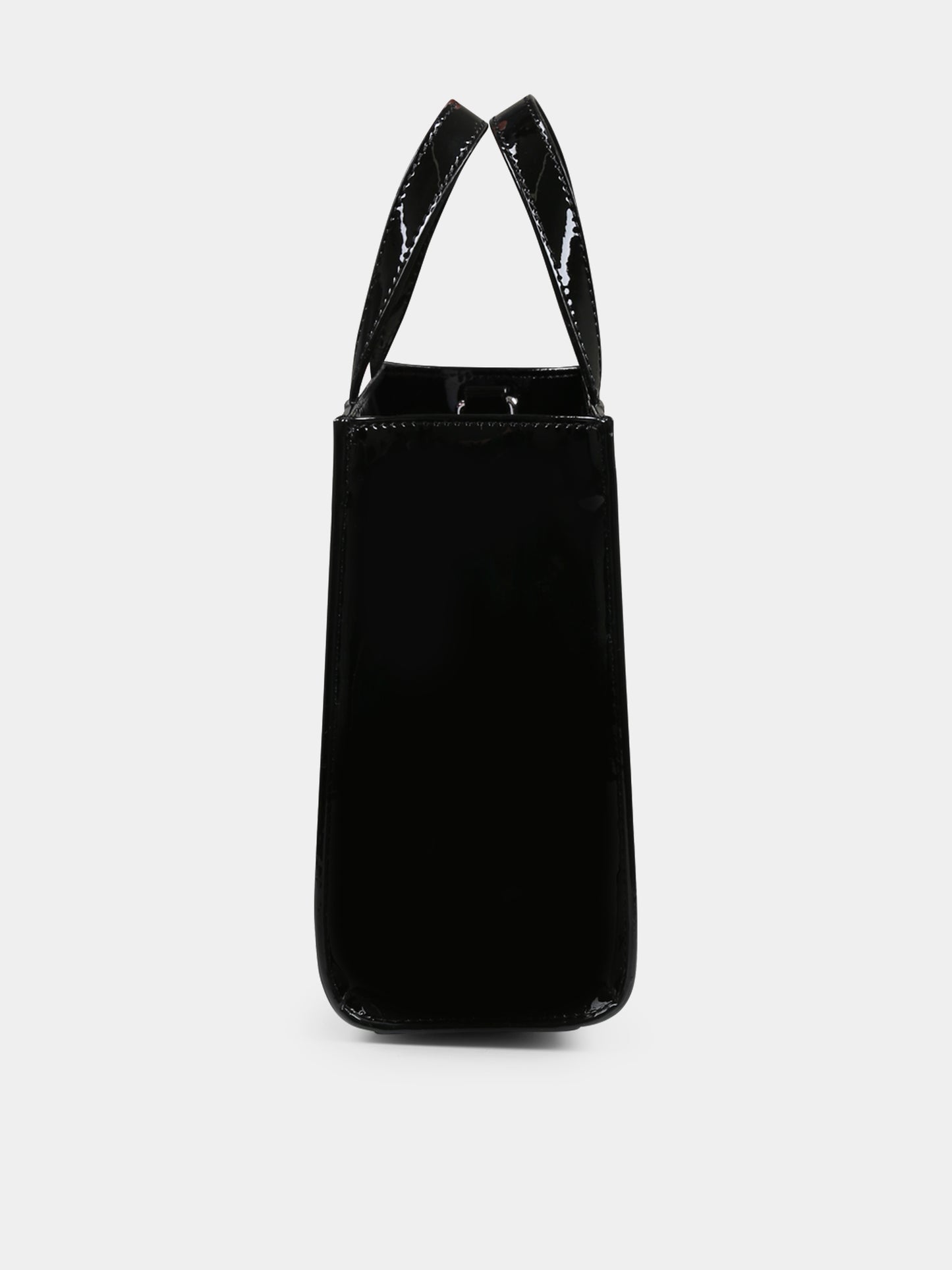 Black bag for girl with logo