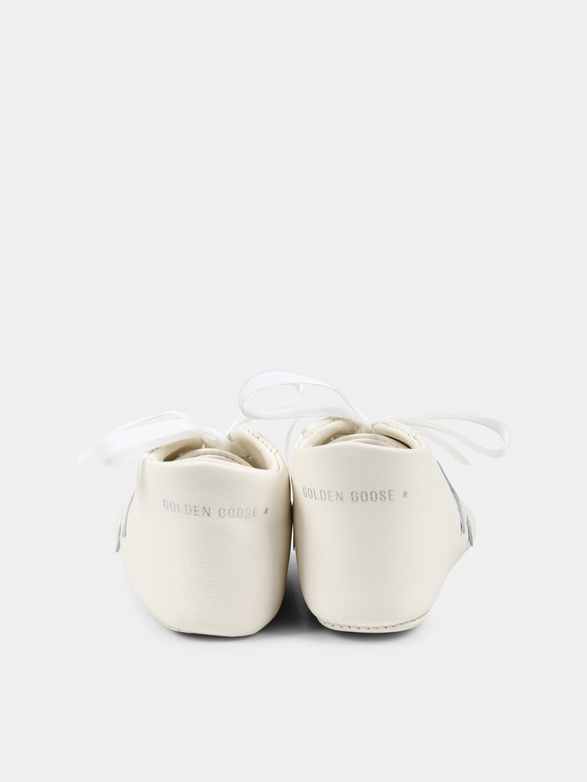 Sneakers Joy avorio per neonati con stella,Golden Goose,GIF00877 F007065 10359