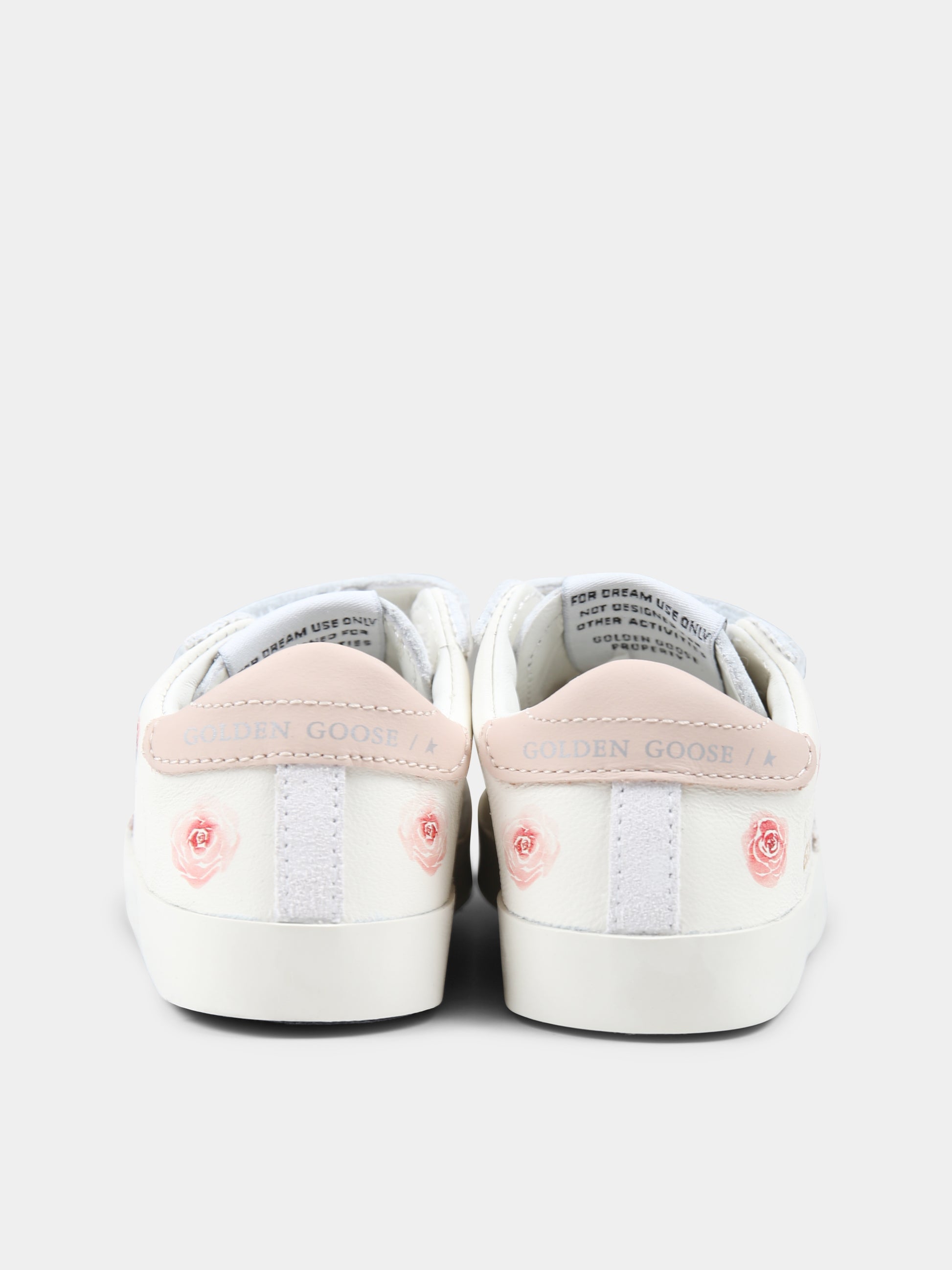 Sneakers bianche per neonata con stella,Golden Goose,GIF00166 F006745 10318