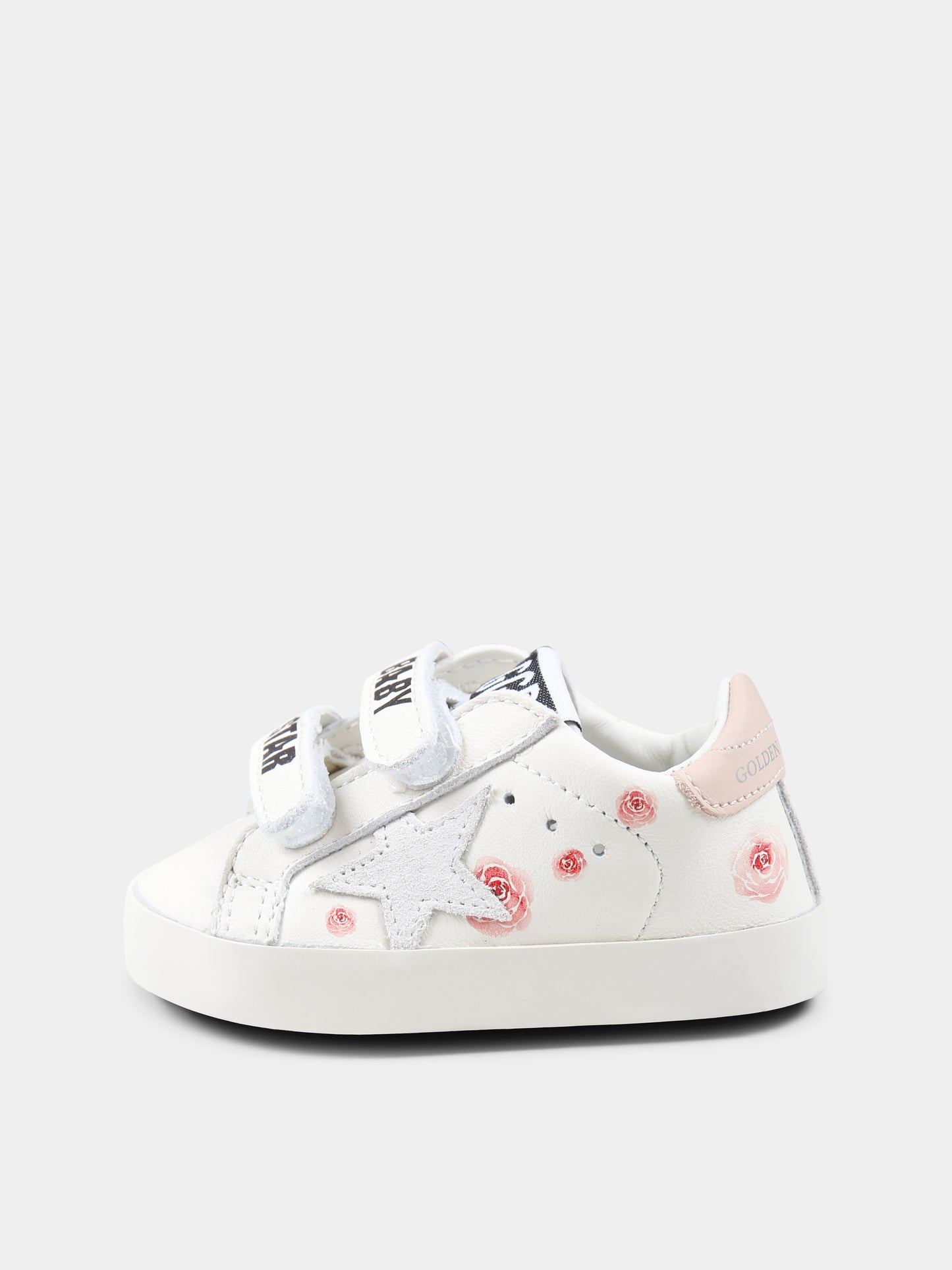 Sneakers bianche per neonata con stella,Golden Goose,GIF00166 F006745 10318