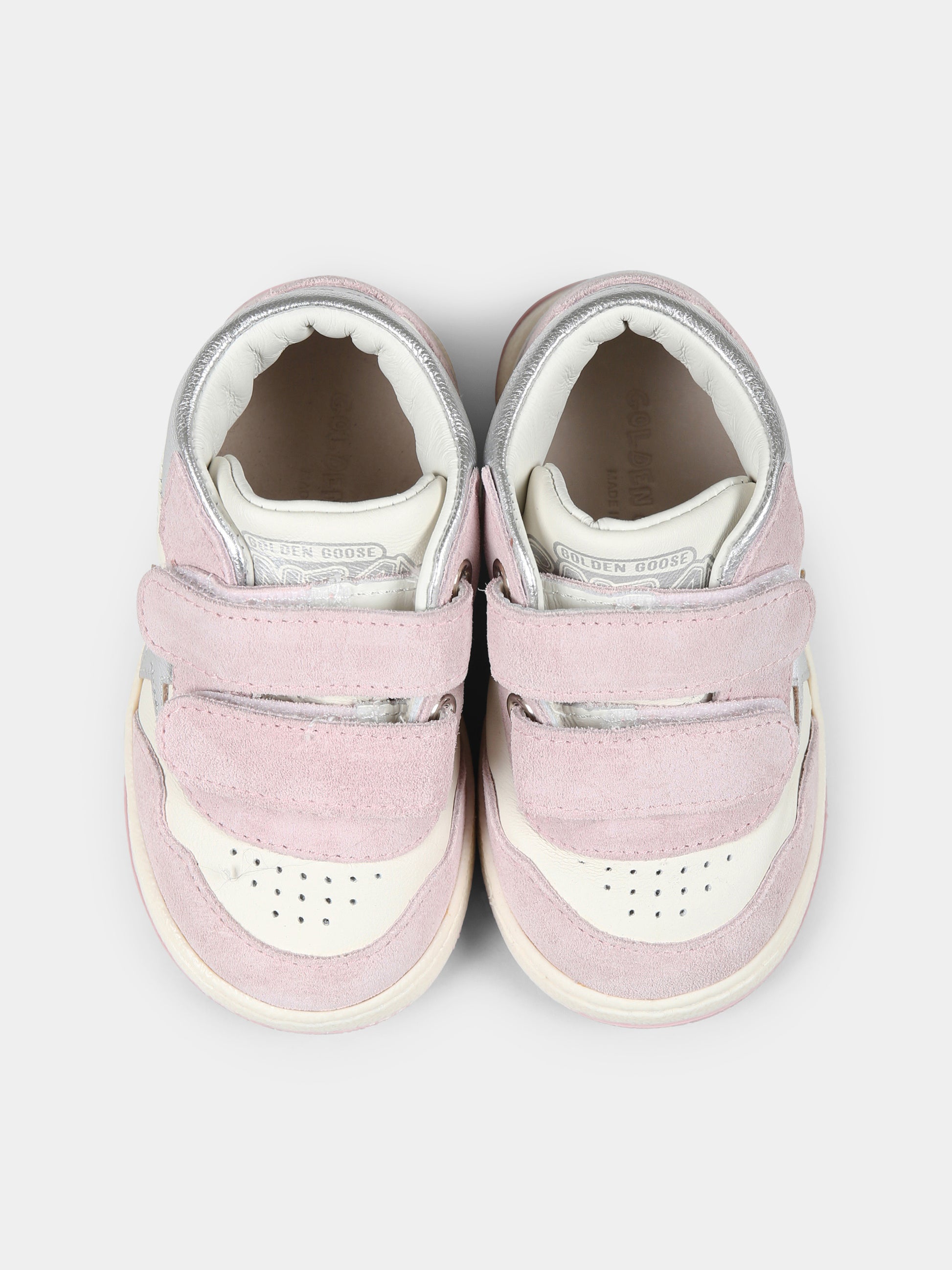 Sneakers June avorio per neonata e bambina,Golden Goose,GJF00773 F006748 10308