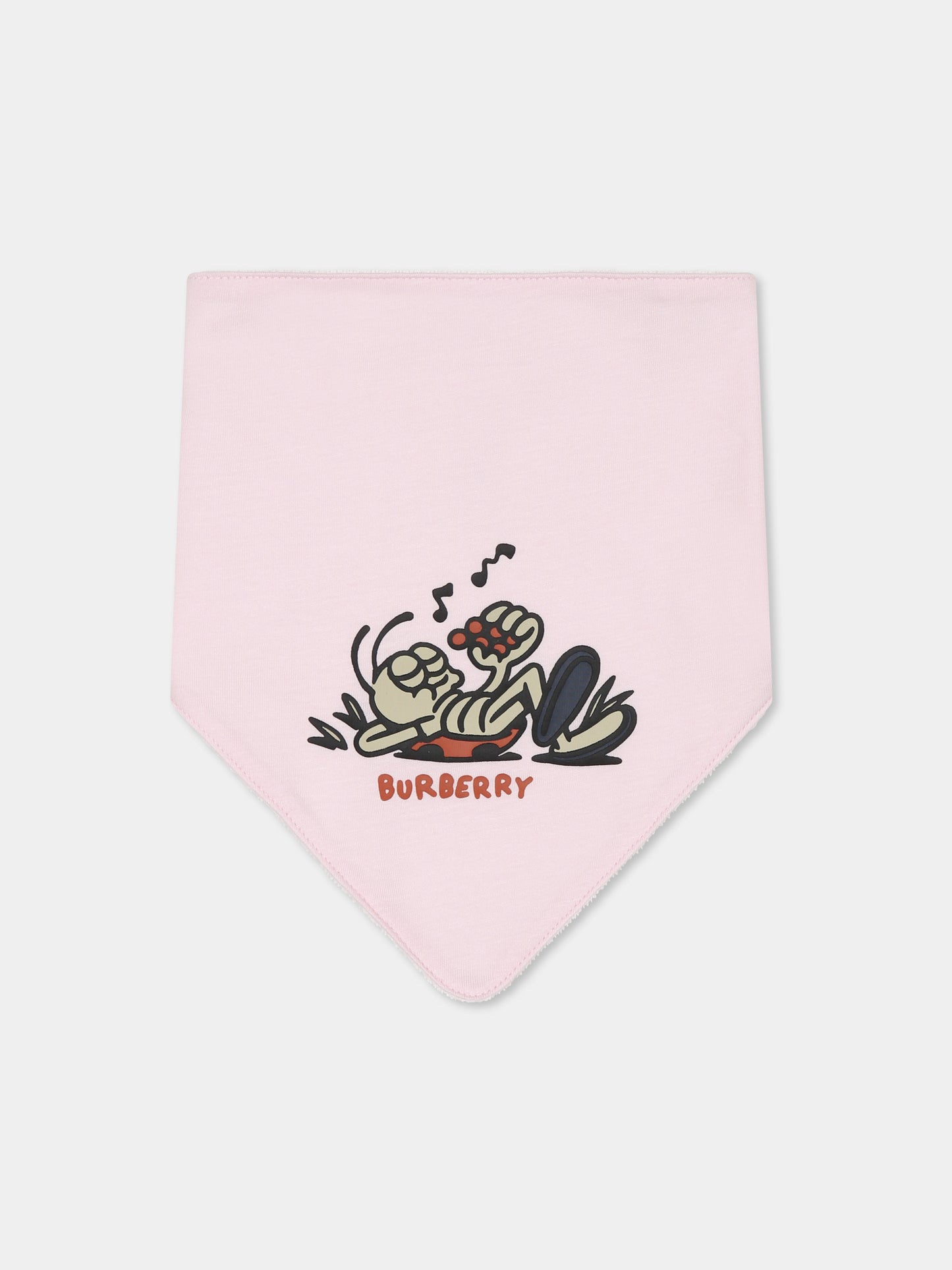 Multicolor bibs set for babykids with animals