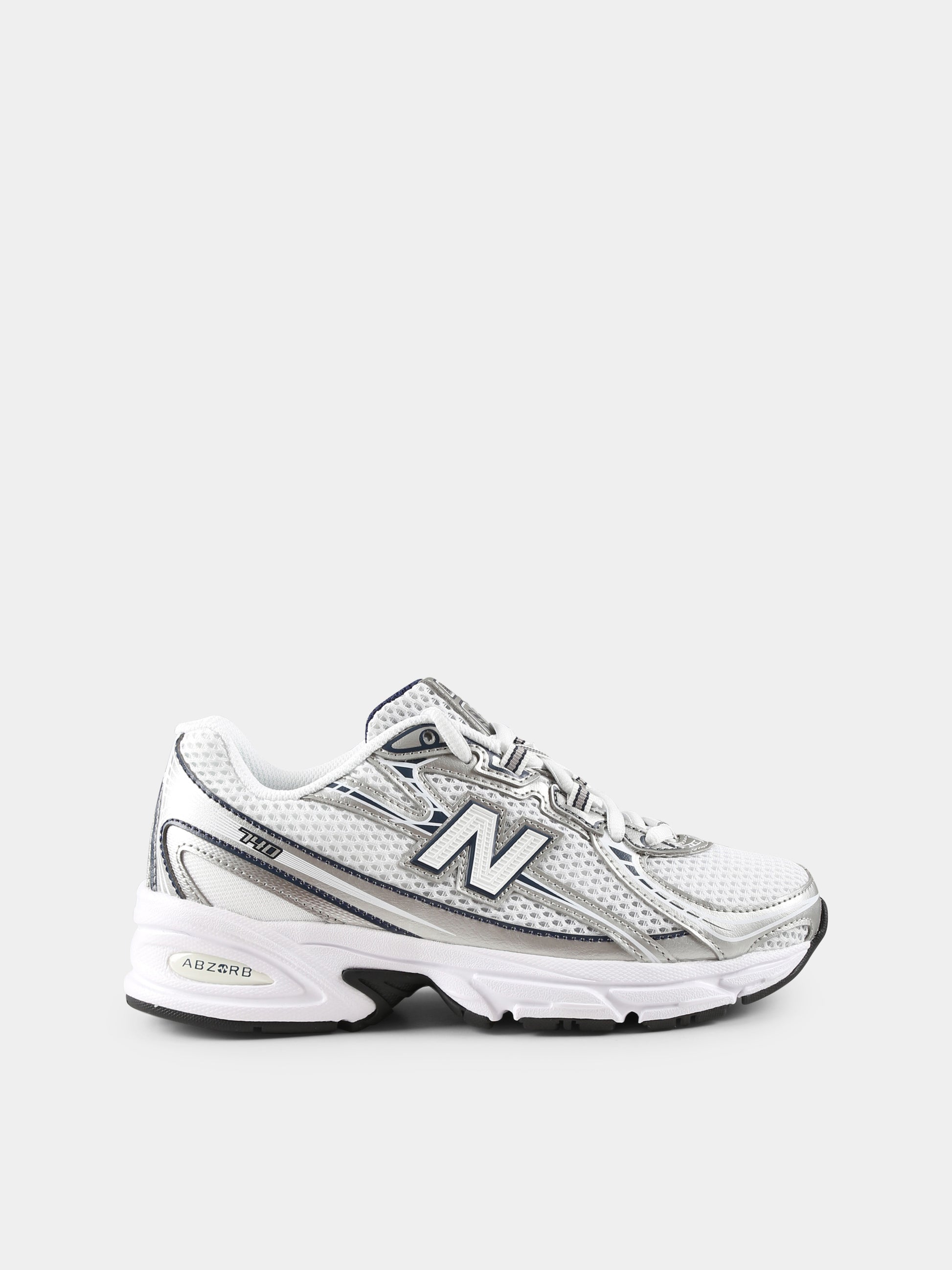 Sneakers 740 argento per bambini con logo,New Balance,GR740WN
