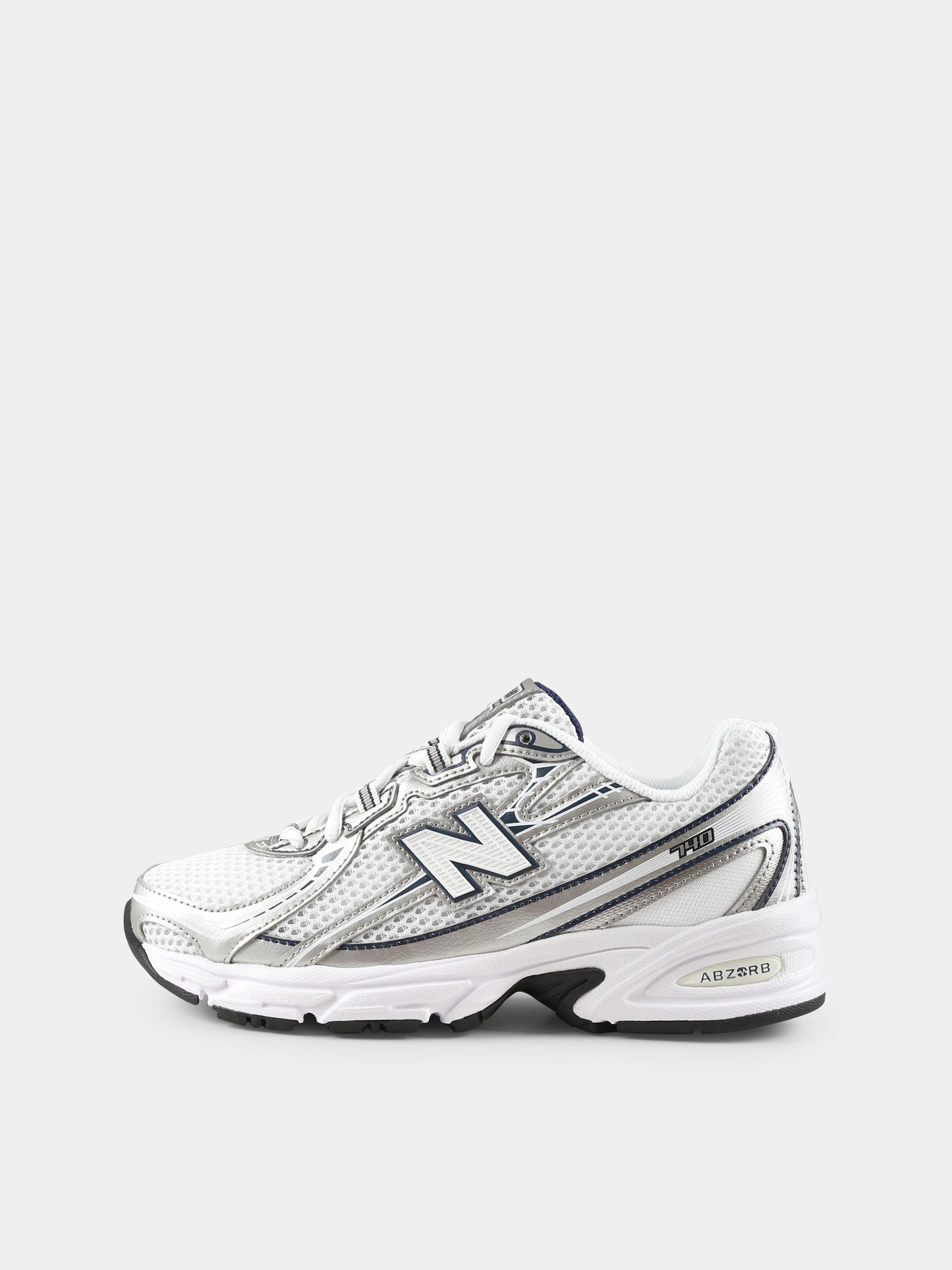 Sneakers 740 argento per bambini con logo,New Balance,GR740WN