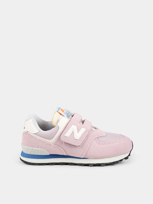 Sneakers 574 rosa per bambina,New Balance,PV574VPK