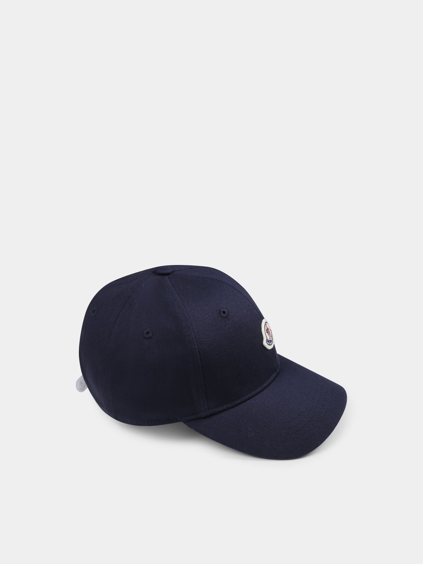 Cappello blu per bambini con logo,Moncler Kids,K1954 3B00010 04863 742