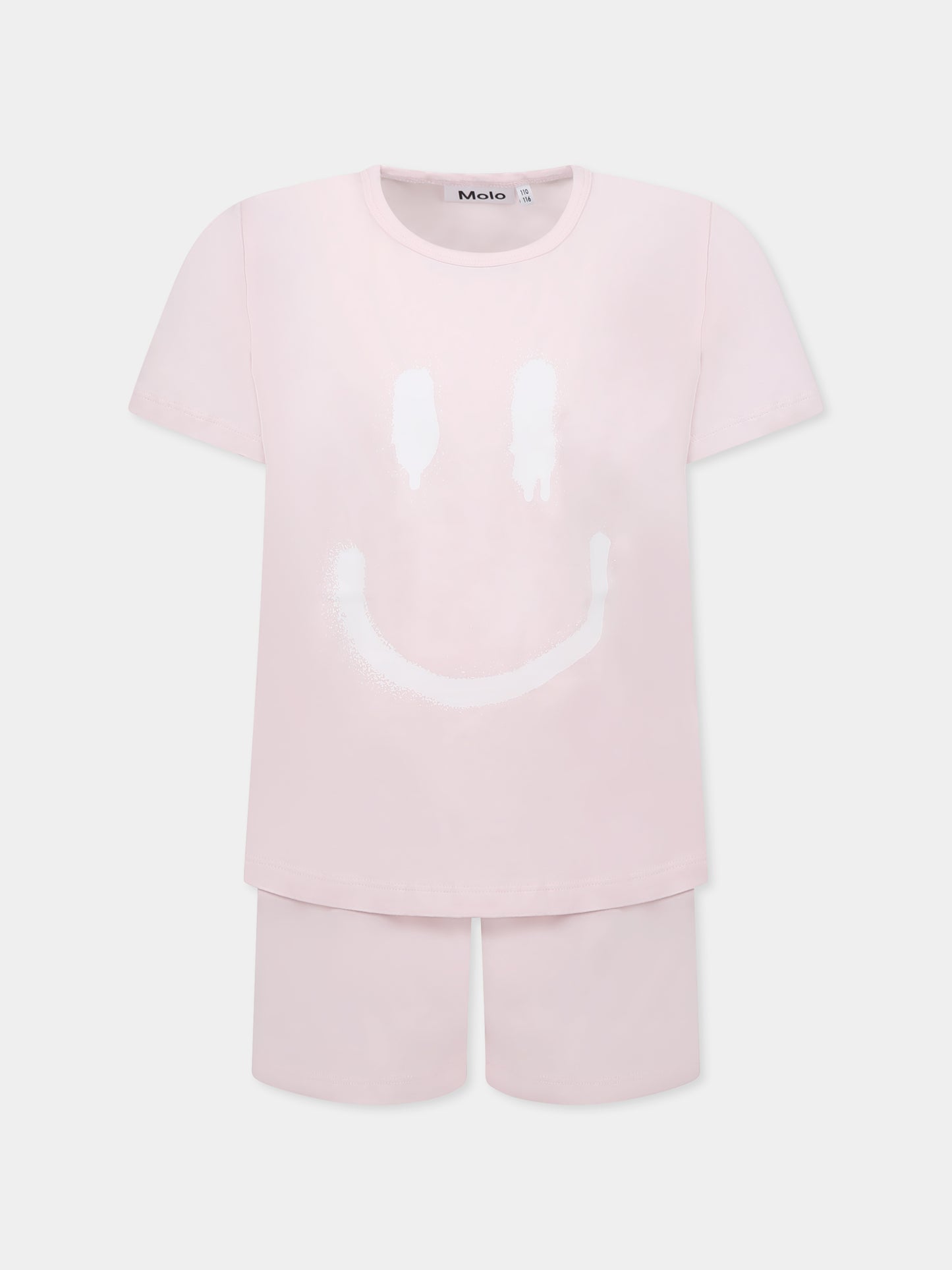 Pink pyjamas for girl