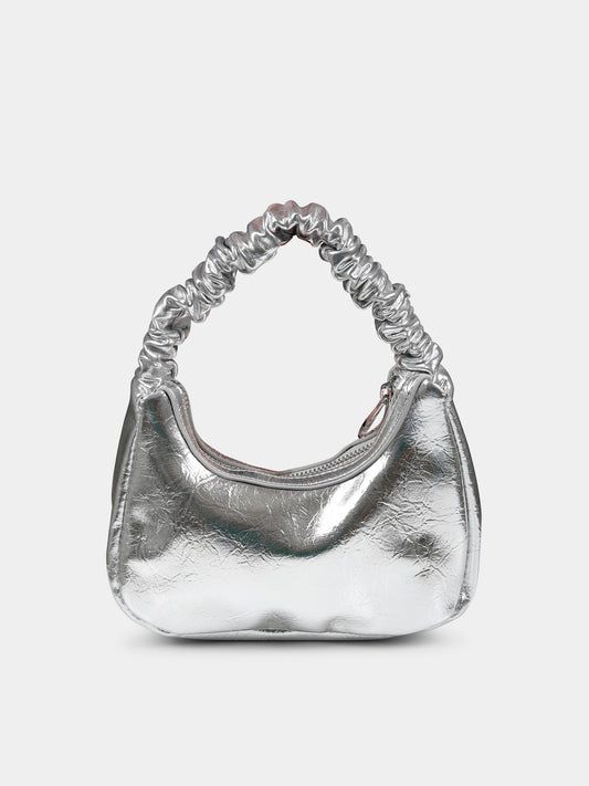 Silver bag for girl