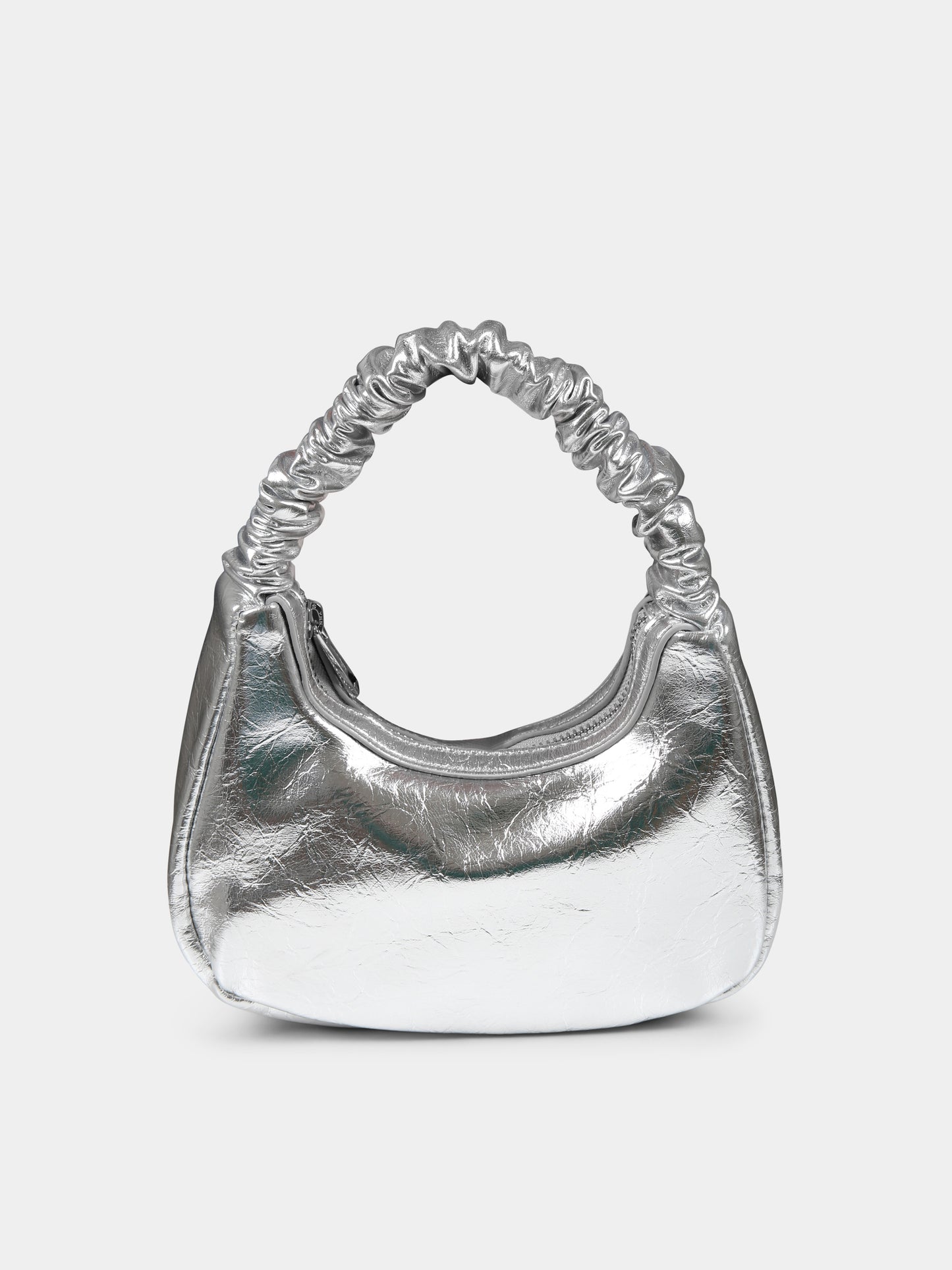 Silver bag for girl