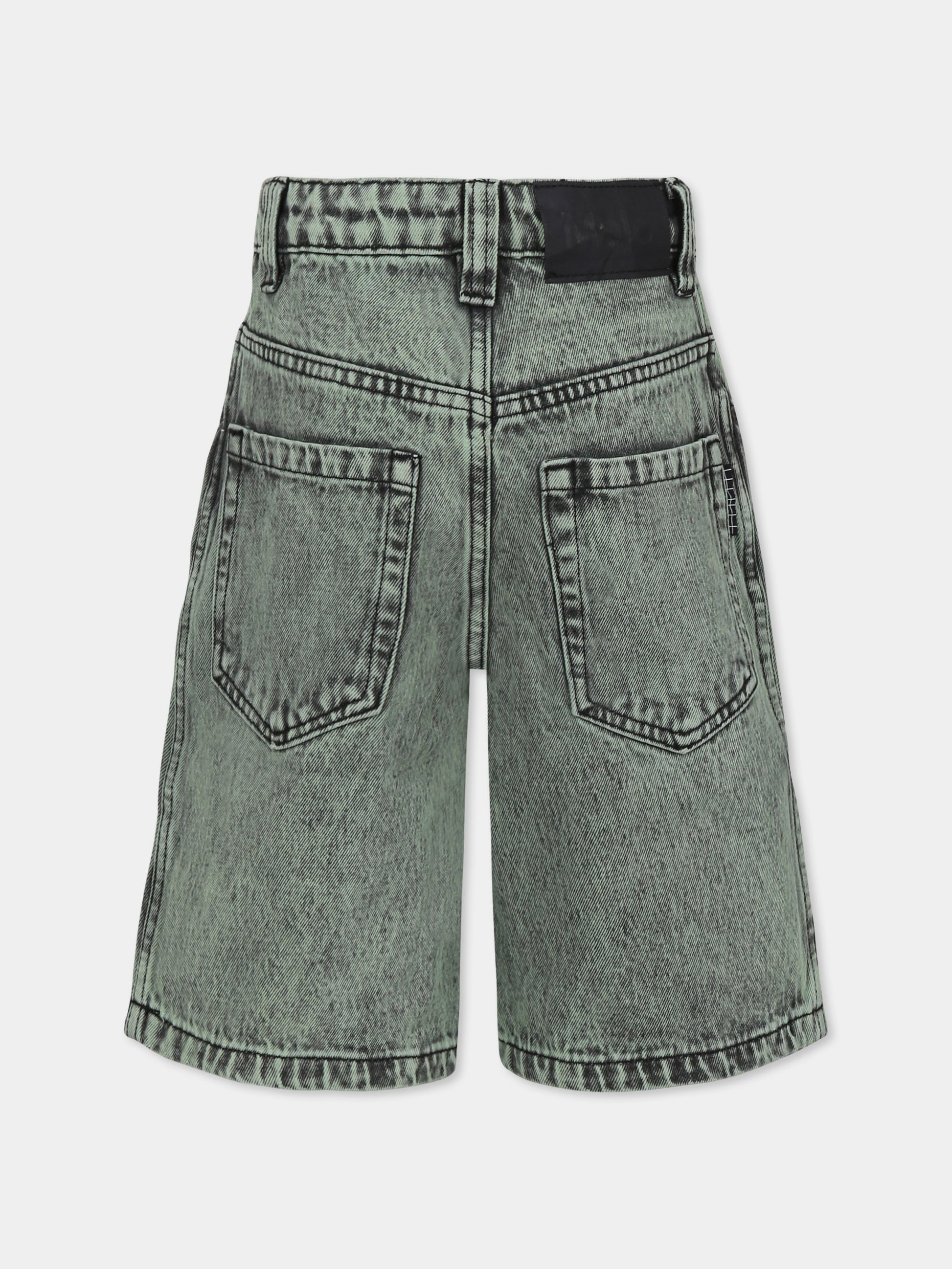 Jeans Art verde per bambini,Molo,6S25H106 5478