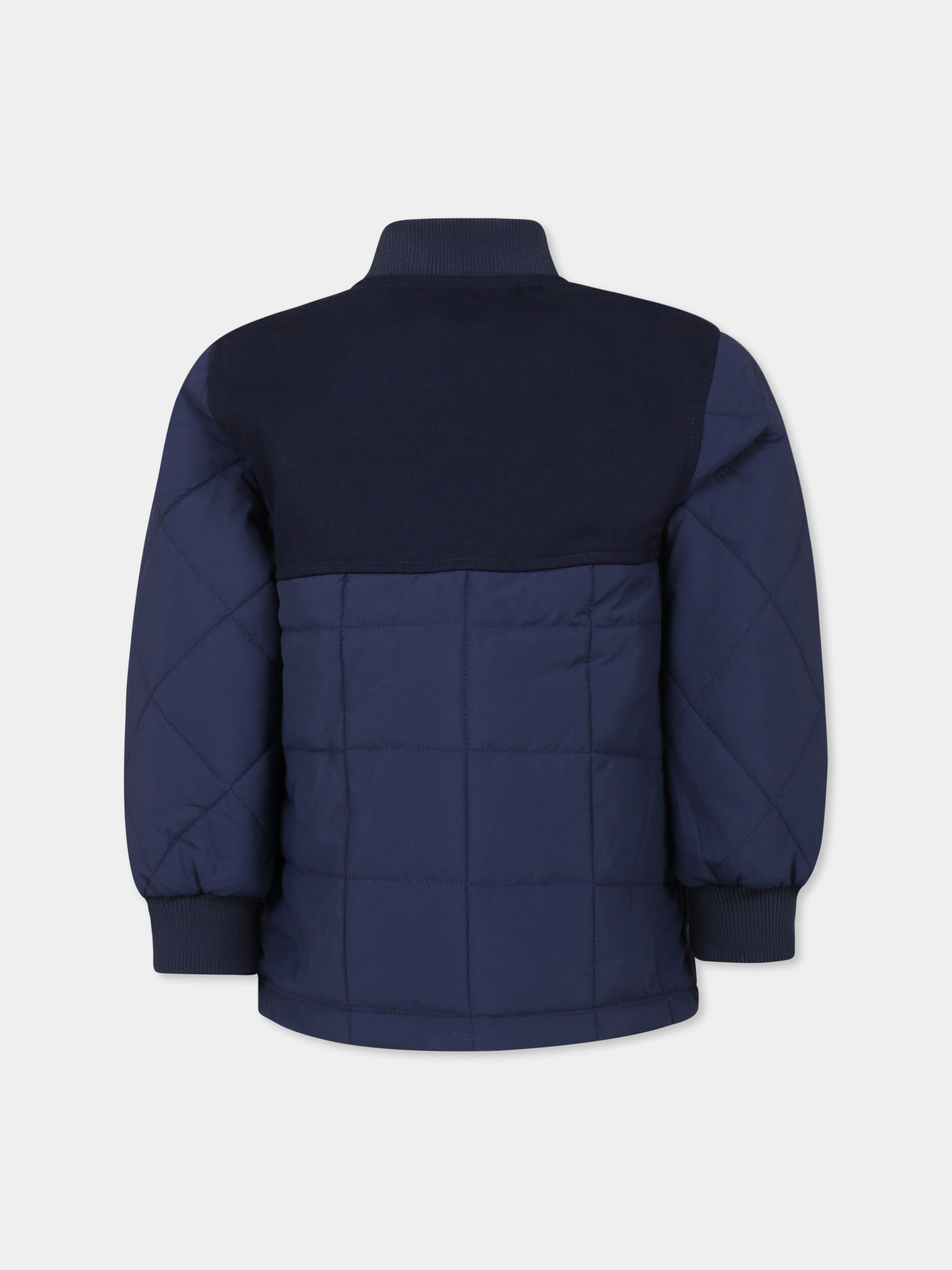 Piumino Harold blu per bambino,Molo,5S25M603 5490