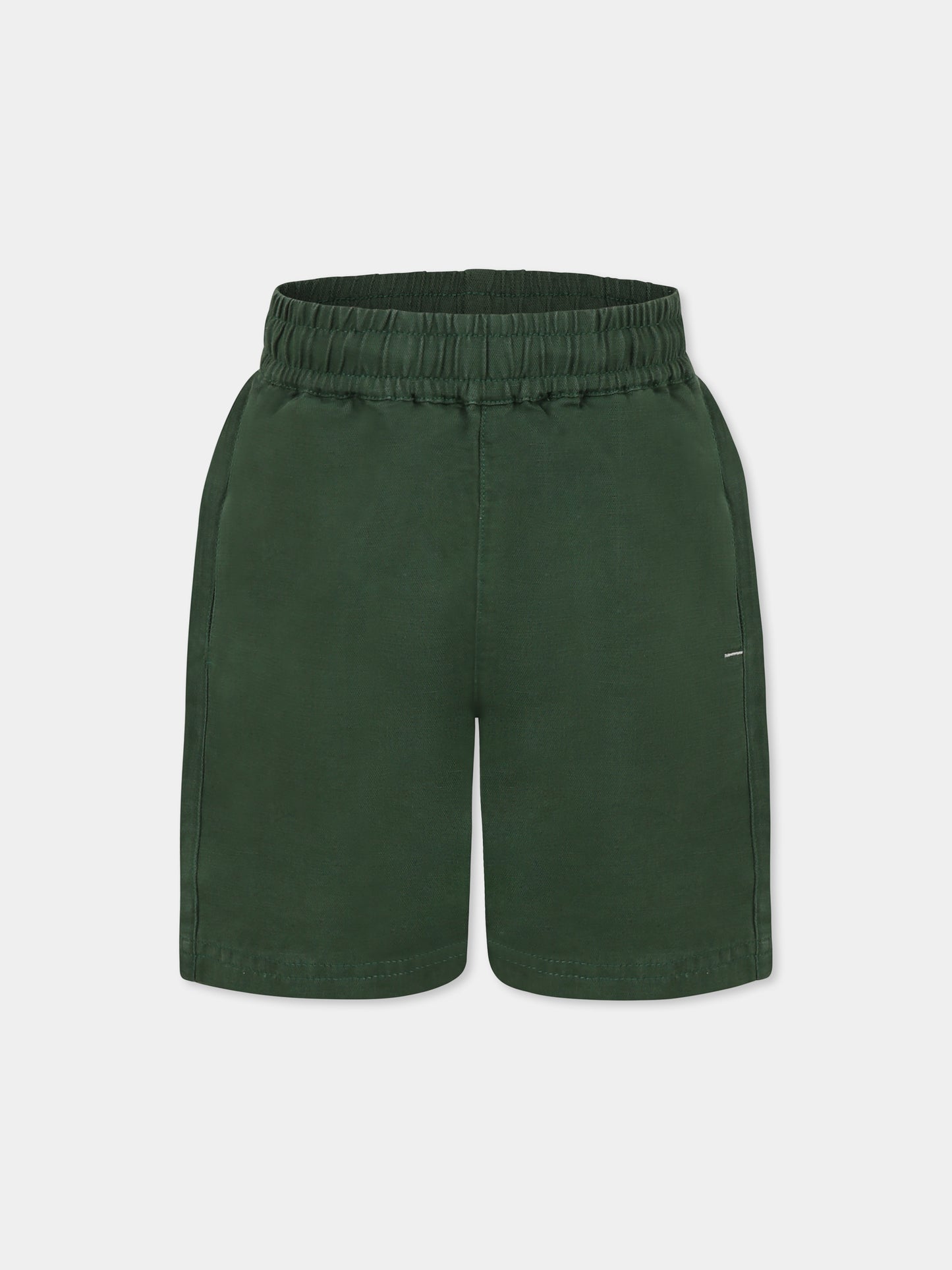 Green shorts for boy