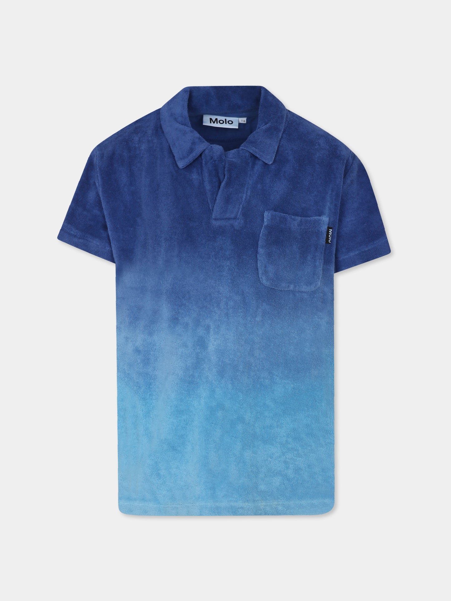 Polo Randel blu per bambino,Molo,1S25A205 5419