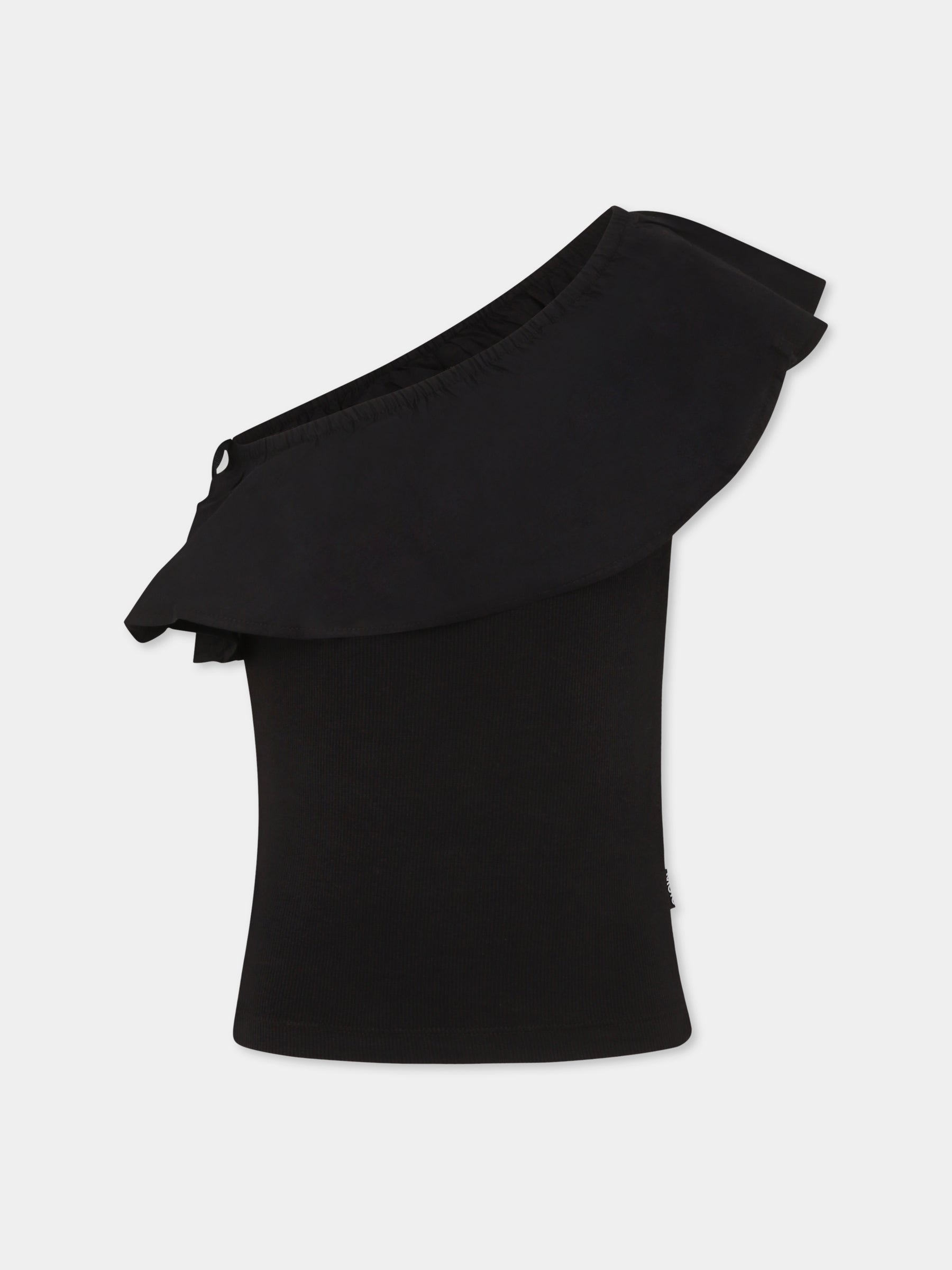 Top Rebecca nero per bambina,Molo,2S25A105 0099