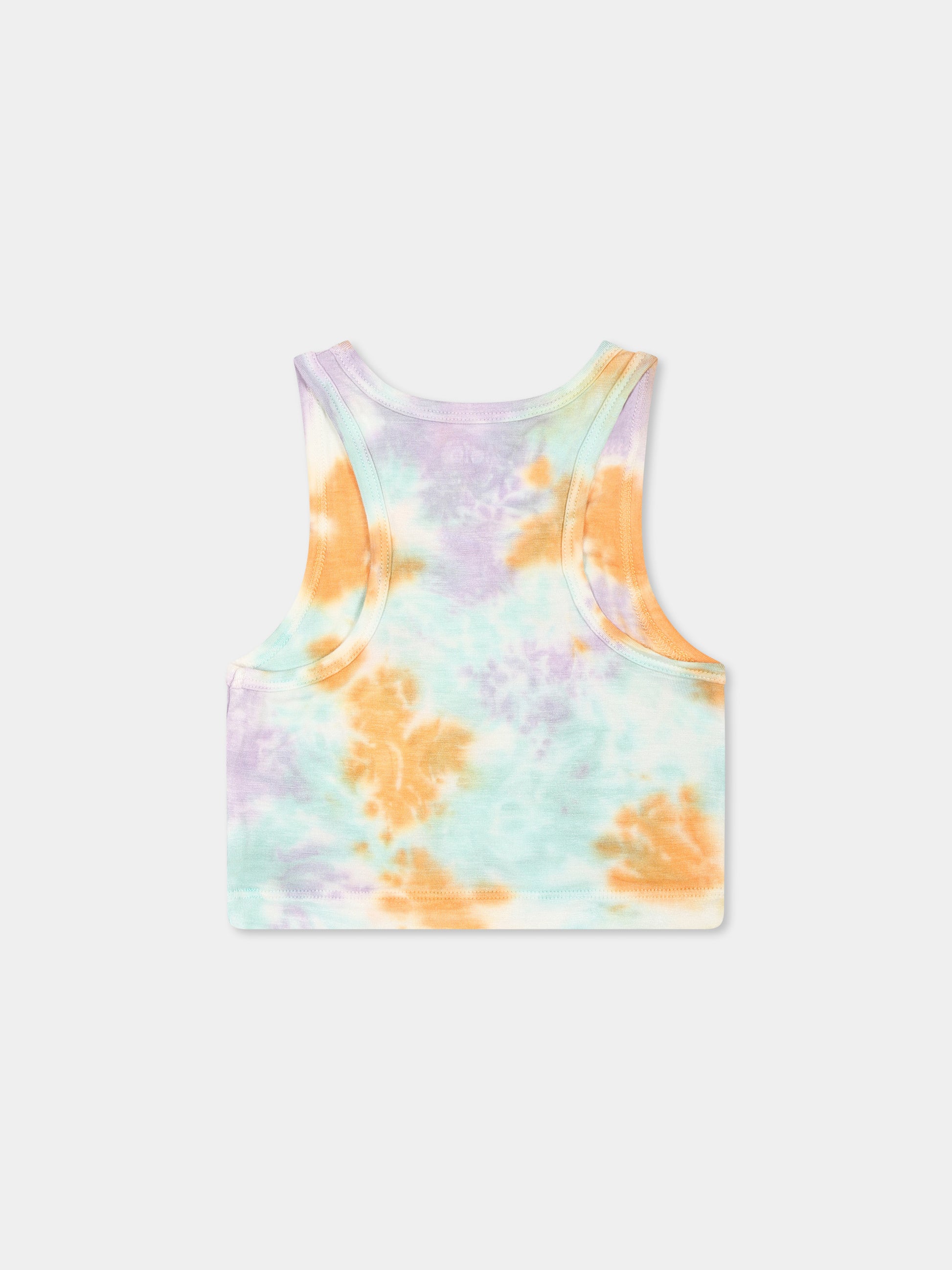 Canotta Rippi crop multicolor per bambina,Molo,2S25A110 9323