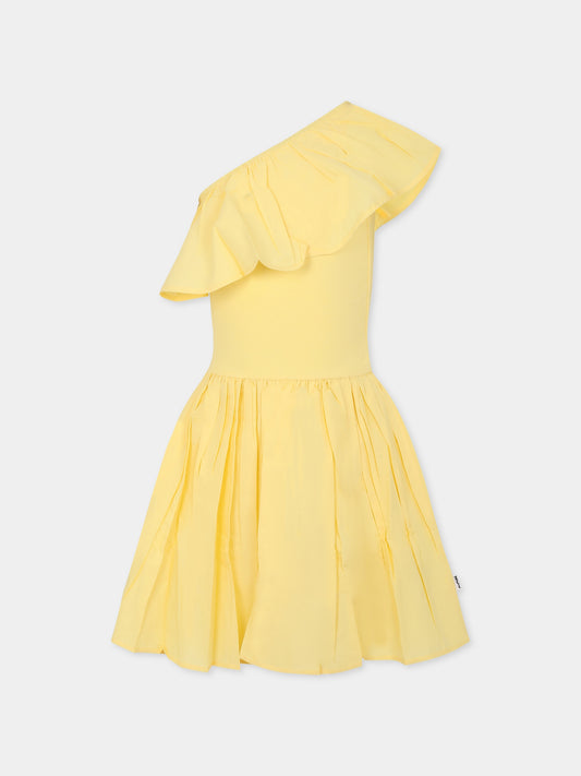Vestito Chloey giallo per bambina,Molo,2S25E106 5396