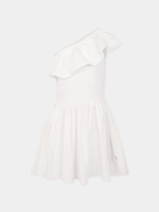 Vestito Chloey bianco per bambina,Molo,2S25E106 5474