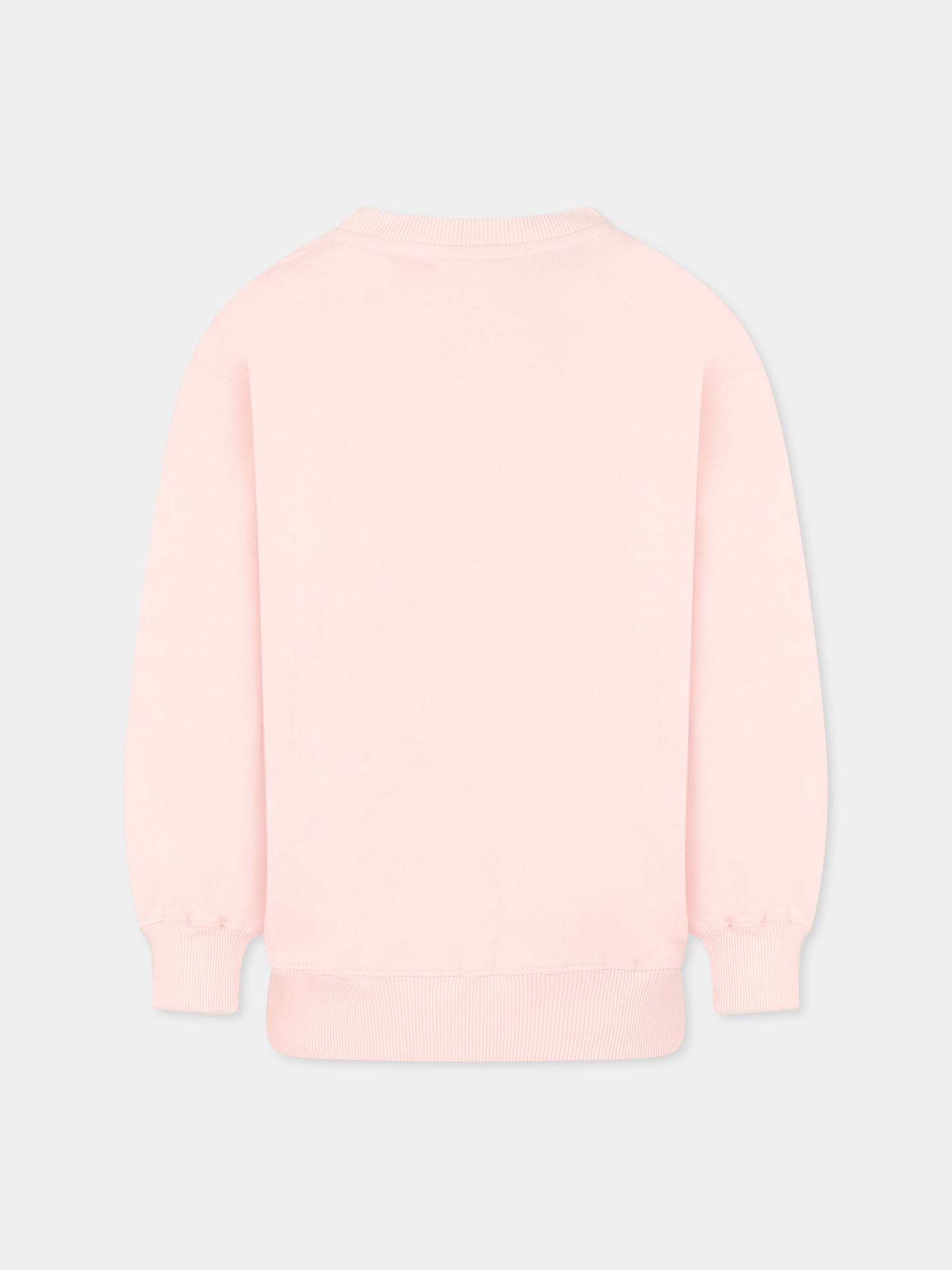 Felpa Monti rosa per bambina con delfino,Molo,2S25J212 3920