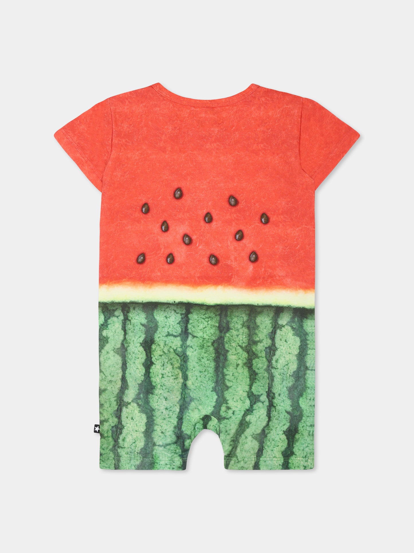 Pagliaccetto Finn multicolor per neoanti con stampa anguria,Molo,6S25B401 9341