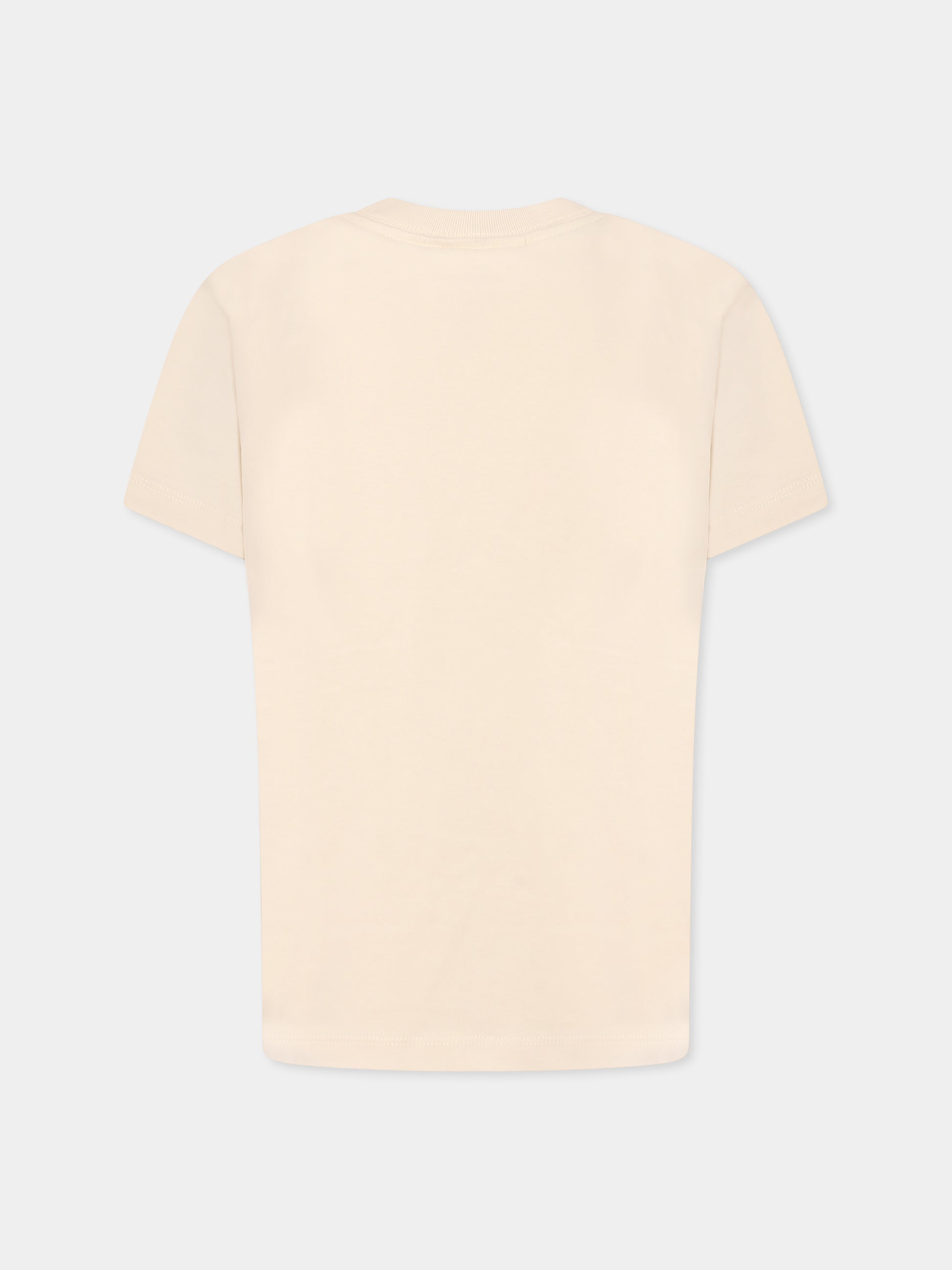 T-shirt Rame avorio per bambino con tartaruga,Molo,1S25A224 3939