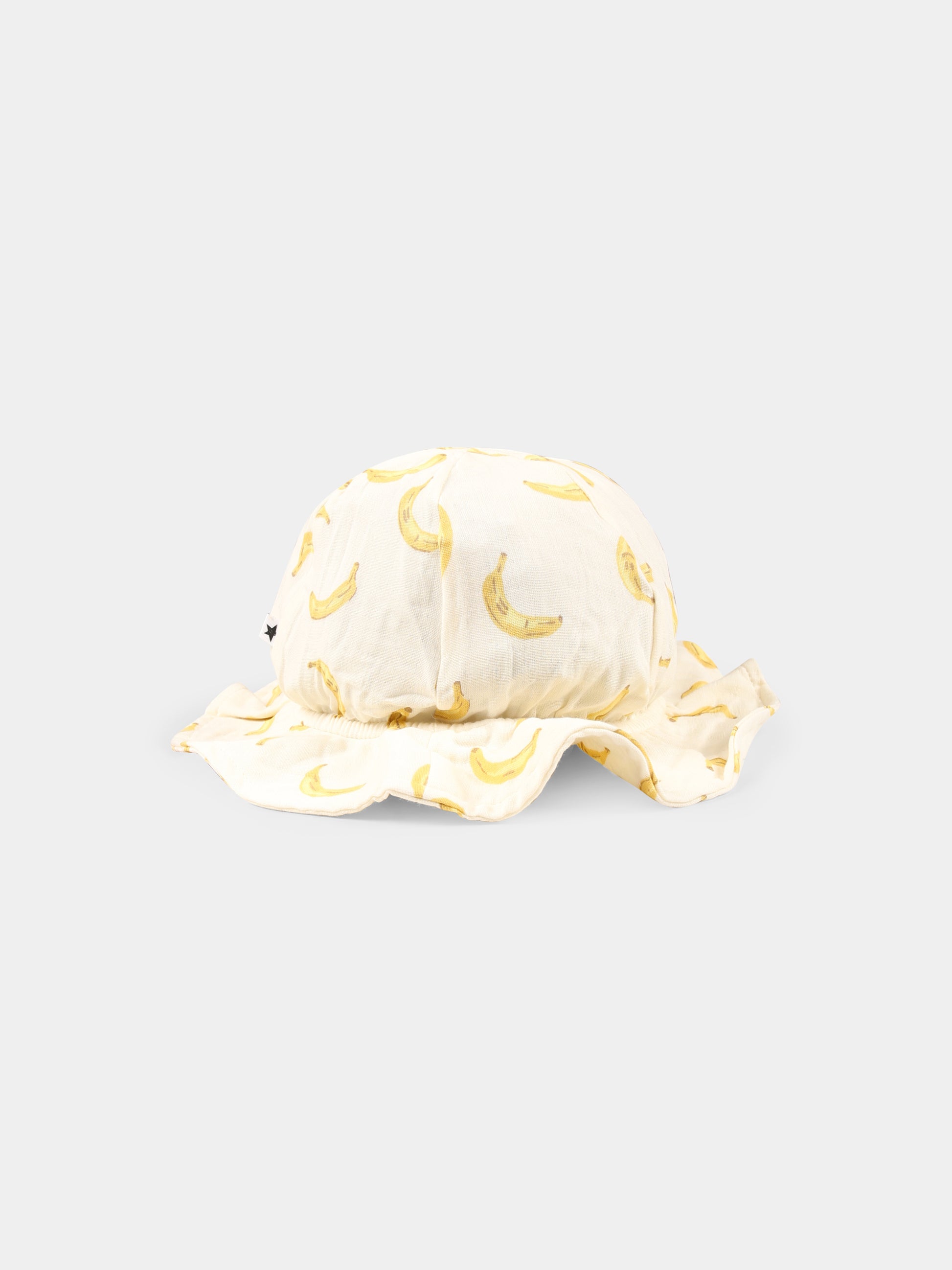 Cloche Noel avorio per bambini con banana all over,Molo,7S25T205 9358