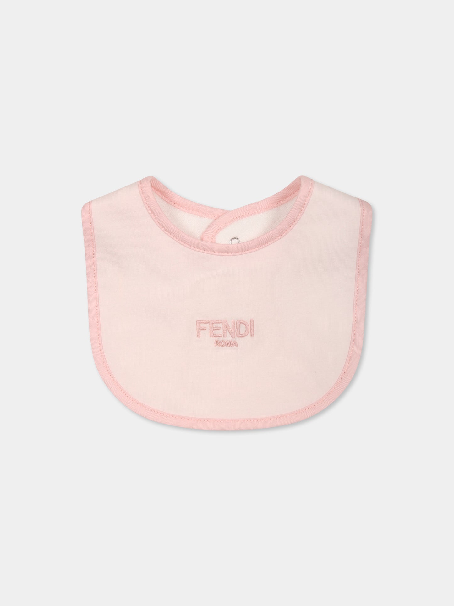 Pink babygrow set for baby girl with FF
