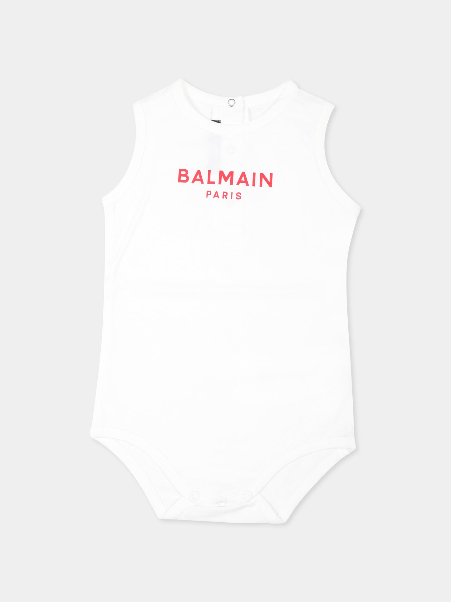 Set body multicolor per neonati con logo,Balmain Kids,BUB50A Z1751 999