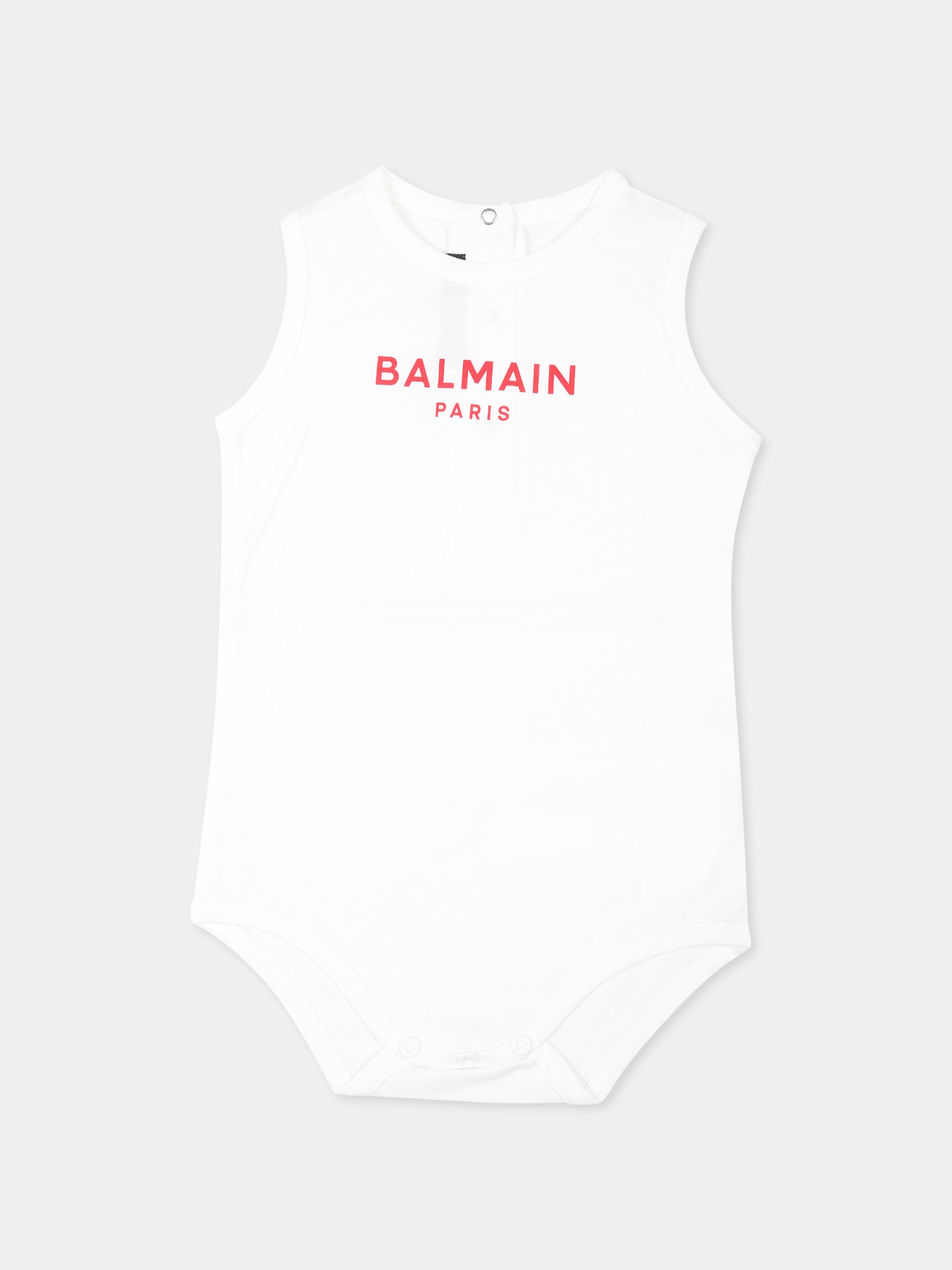 Set body multicolor per neonati con logo,Balmain Kids,BUB50A Z1751 999