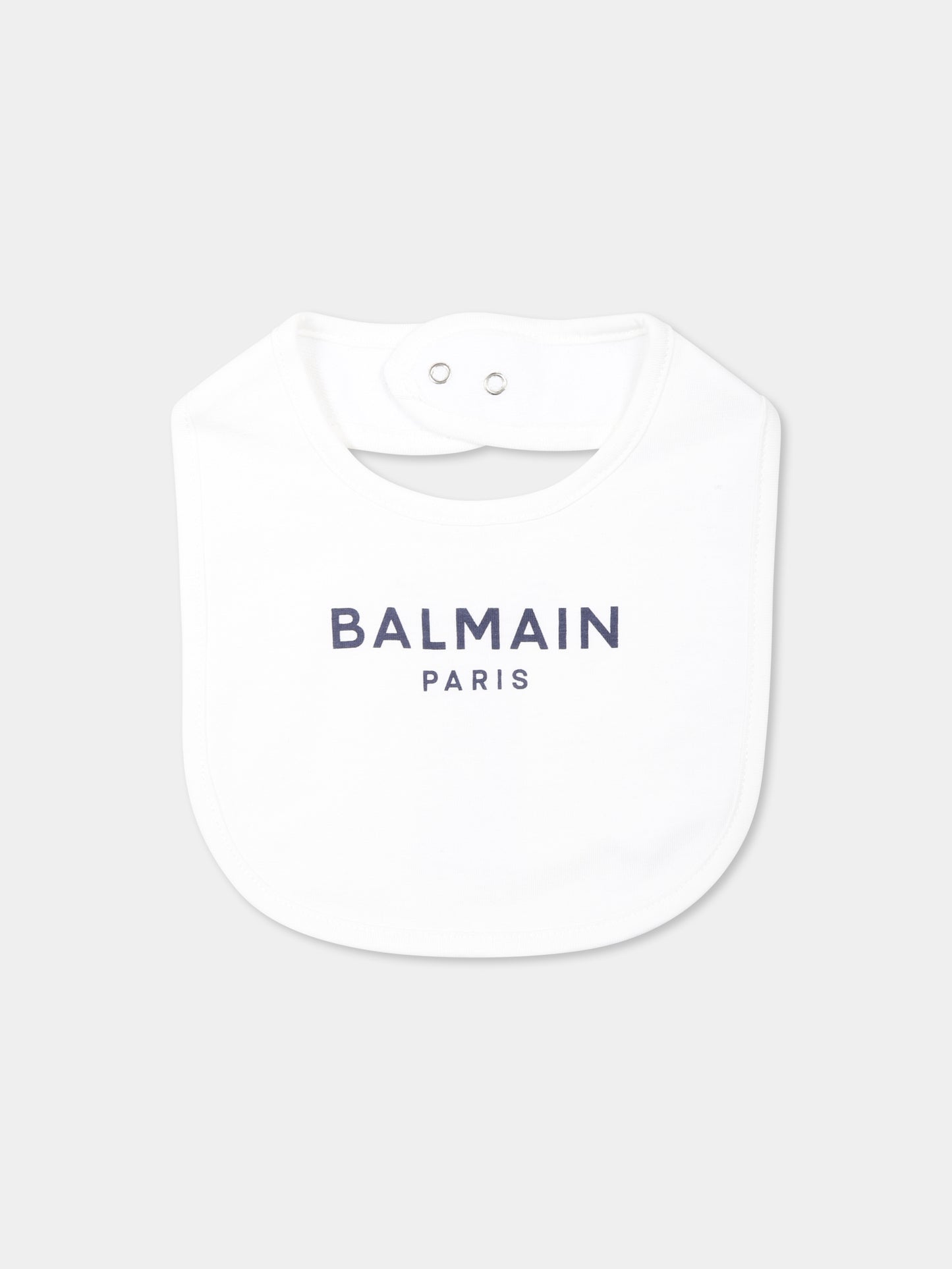 Set bavaglini multicolor per neonati con logo,Balmain Kids,BUB51A Z1751 999