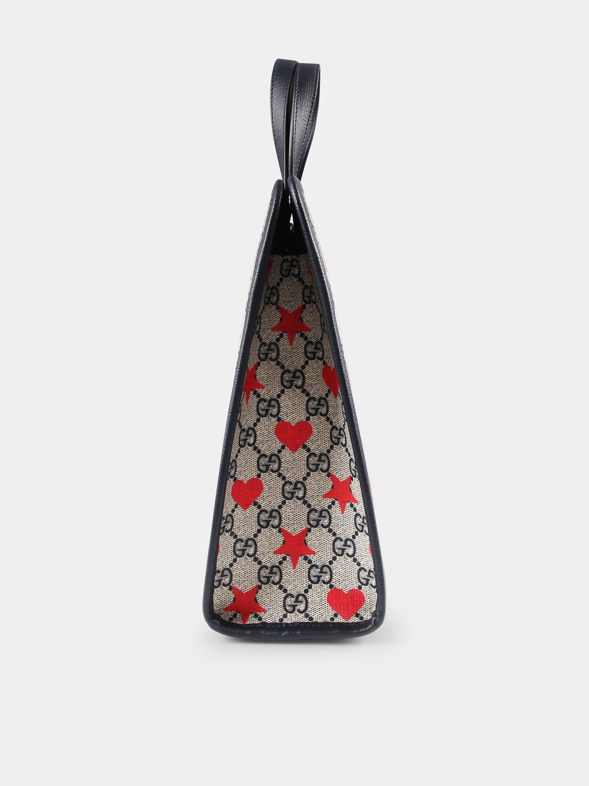 Borsa beige per bambina con GG,Gucci Kids,605614 FAD5I 8443