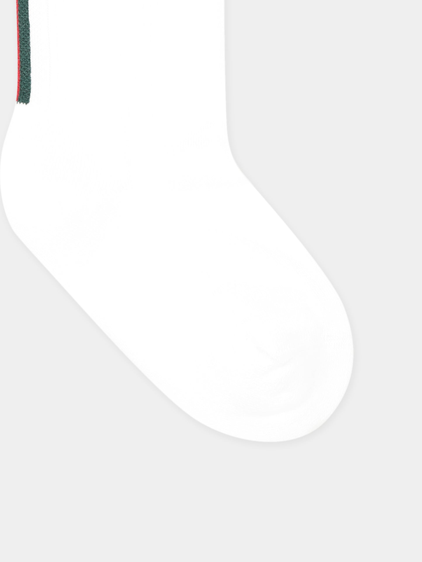 Calzini bianchi per bambini con dettaglio Web,Gucci Kids,802752 4KACK 9066