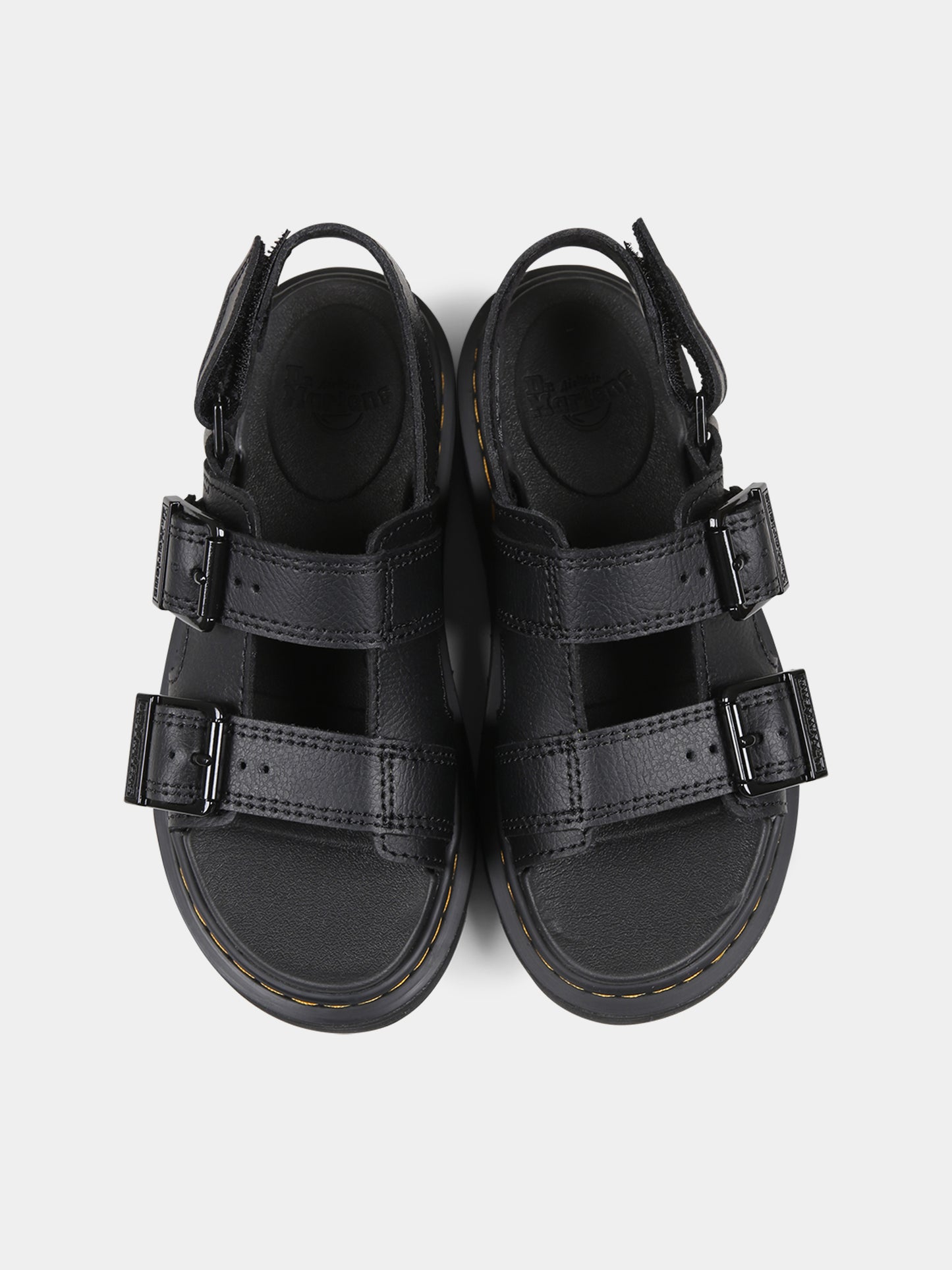 Sandali Varel J neri per bambini,Dr. Martens,VAREL J 31448001  BLACK