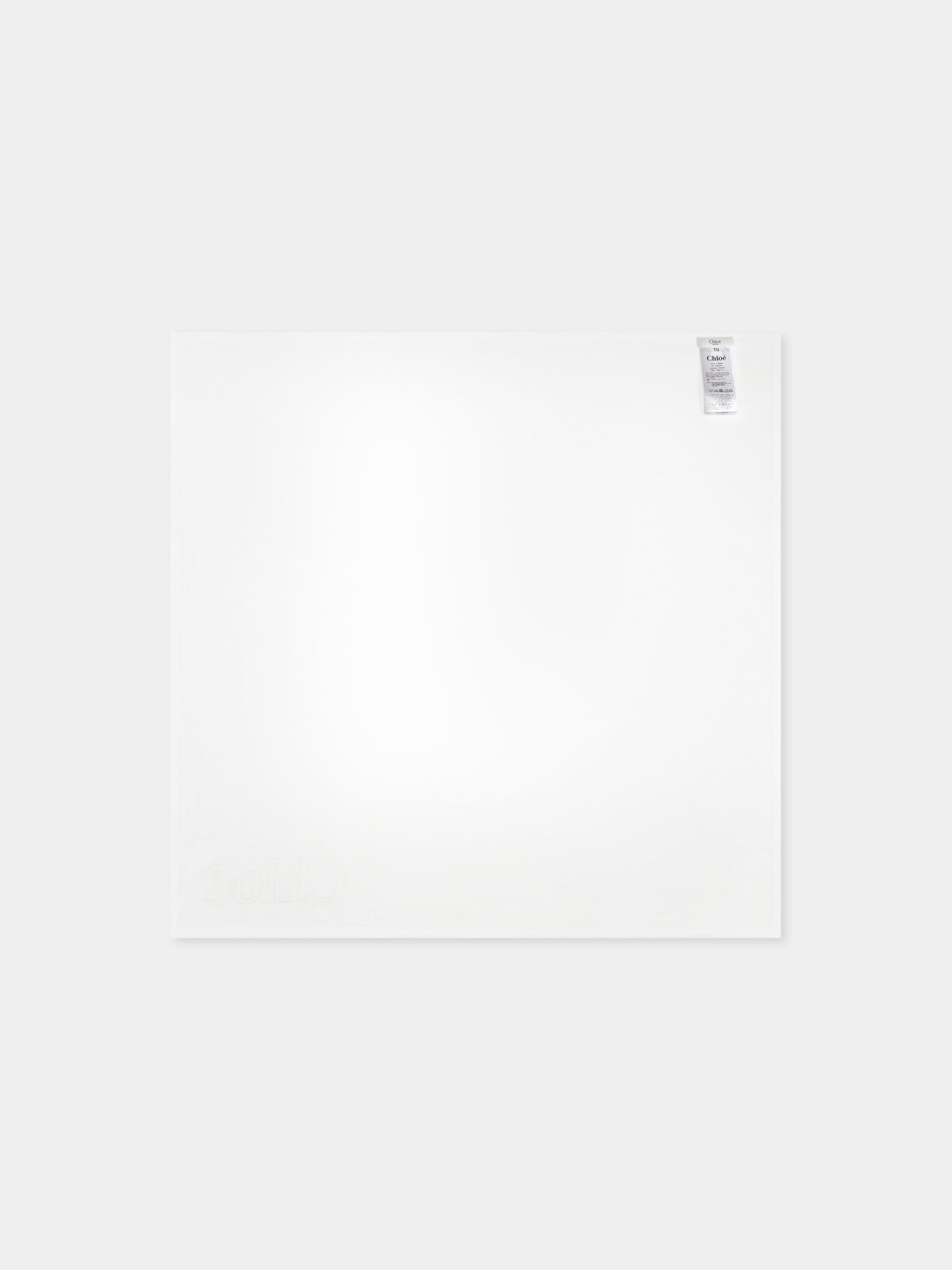 Set pochette rosa per neonata con logo,Chloé Kids,C20561 Z41