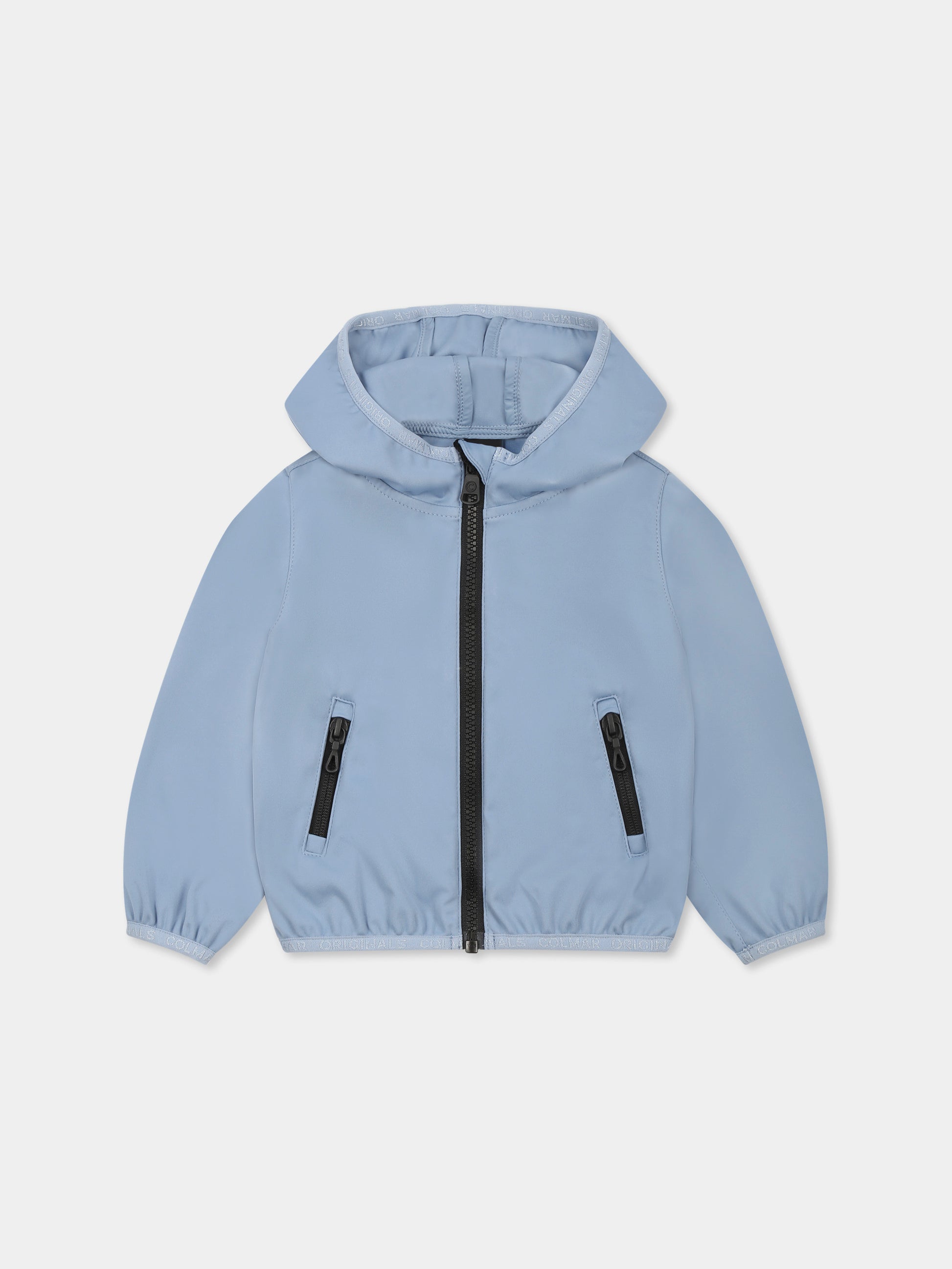 Giacca a vento celeste per neonato,Colmar Originals Kids,3928 302