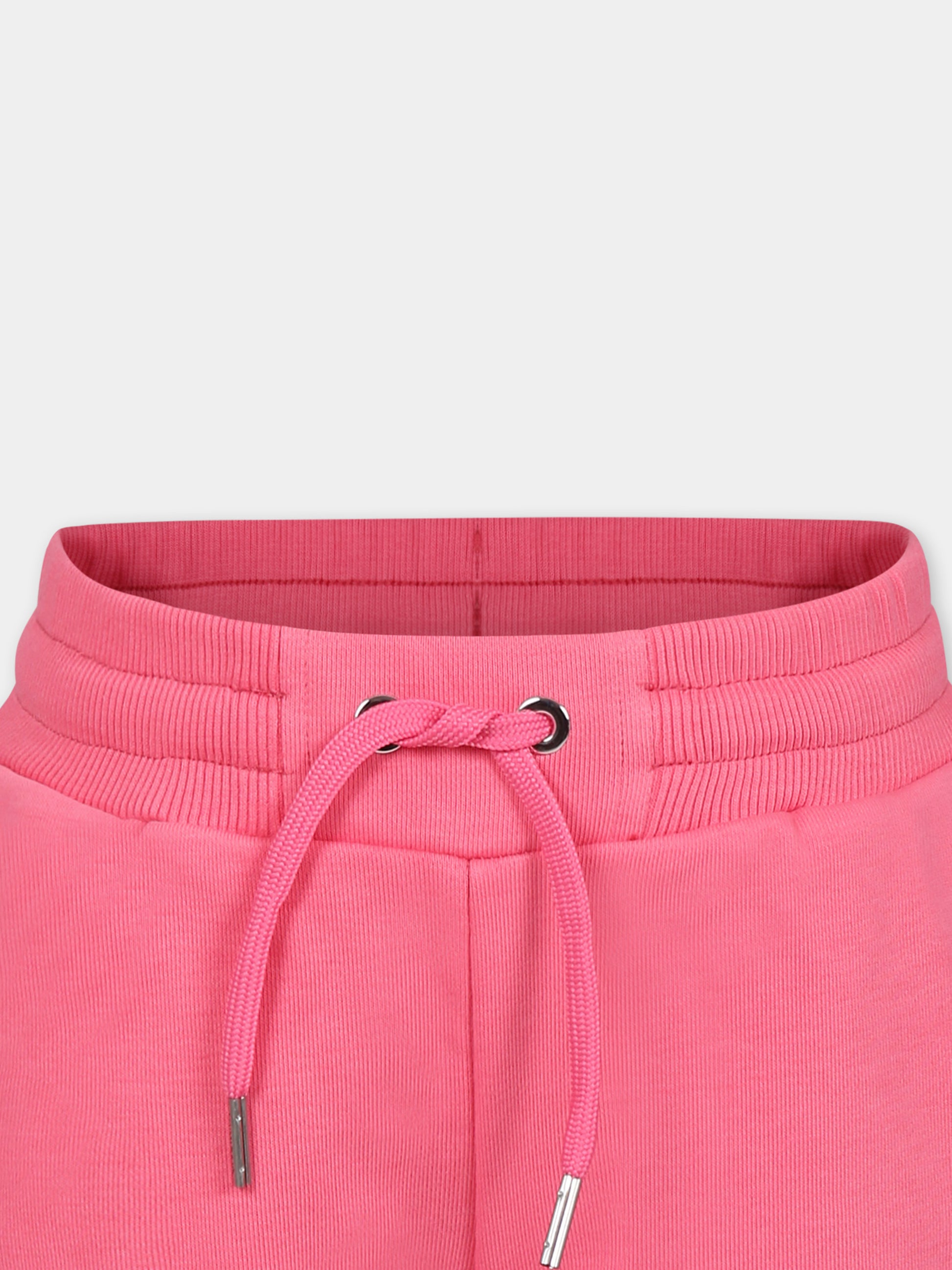 Shorts rosa per bambina con logo,Givenchy Kids,H30795 488